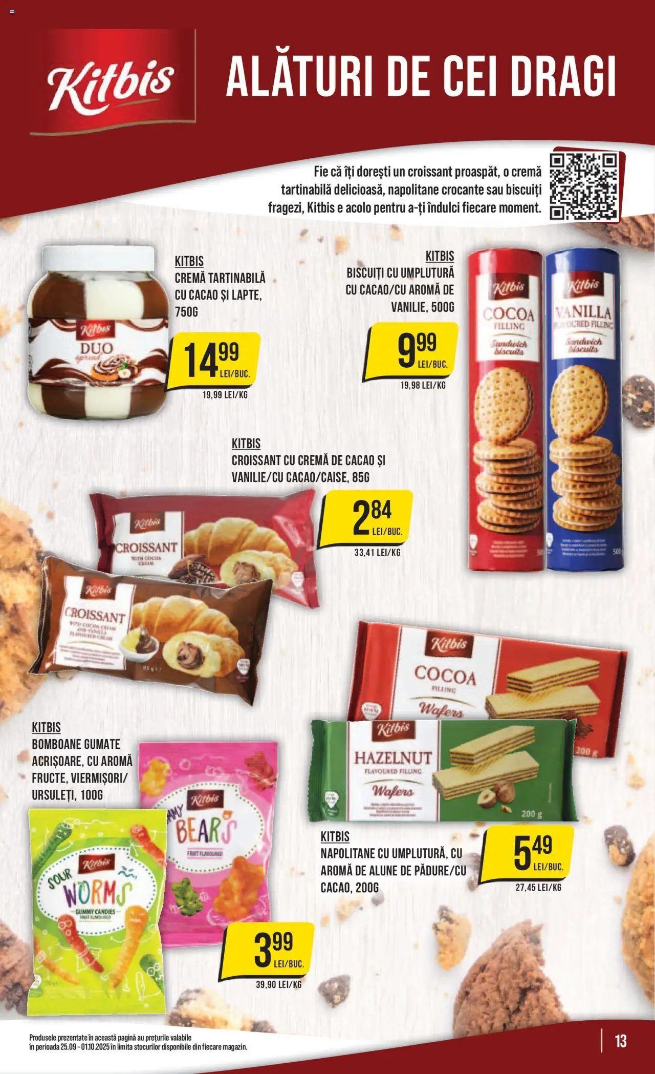 Catalog Mega Image 25 - 30 Septembrie 2025 | Pagina 13 | Produse: Napolitane, Cacao, Cremă tartinabilă, Biscuiți