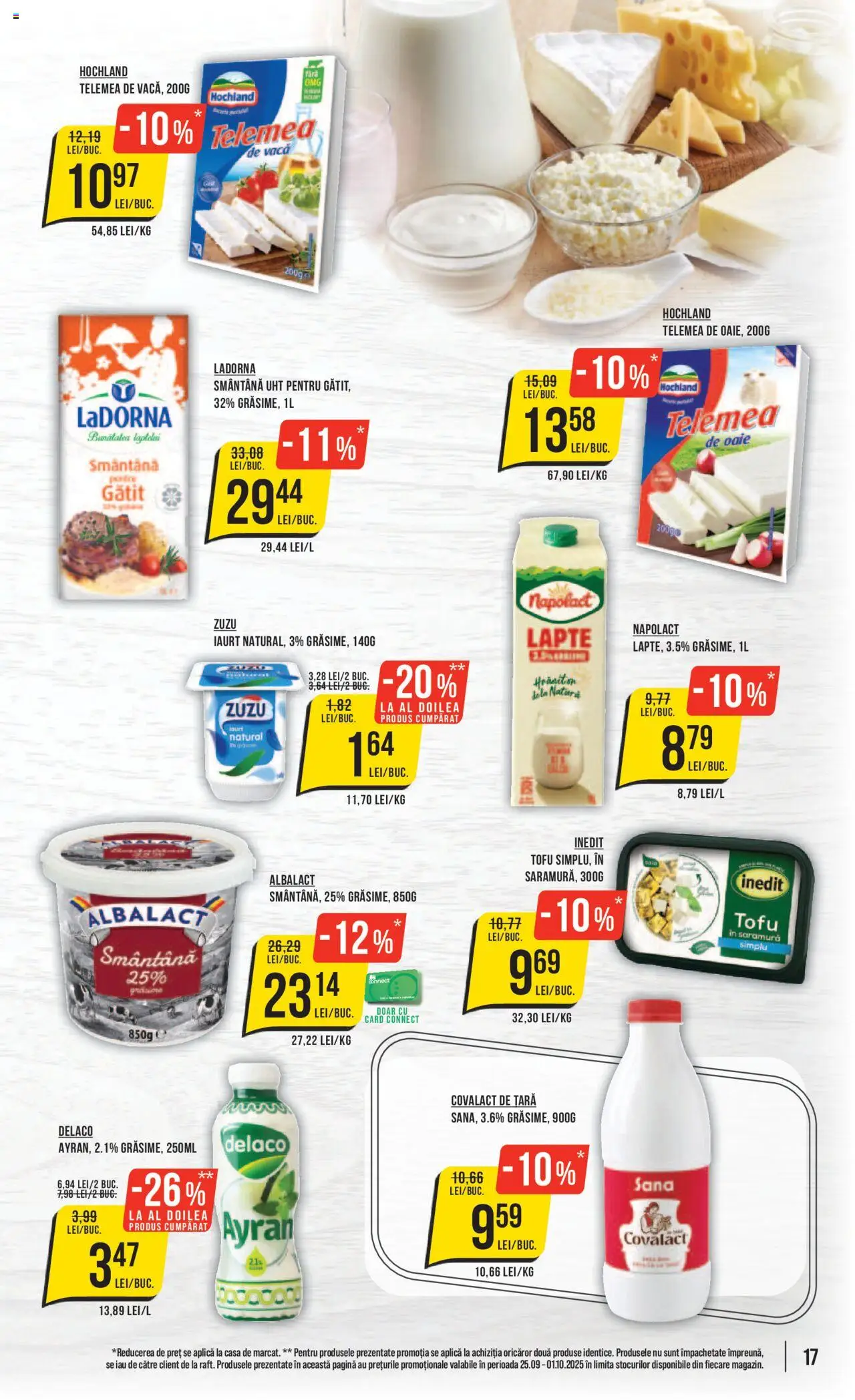 Catalog Mega Image 25 - 30 Septembrie 2025 | Pagina 17 | Produse: Light Kedi Konservesi, Tırnak makası, Lapte, Smântână