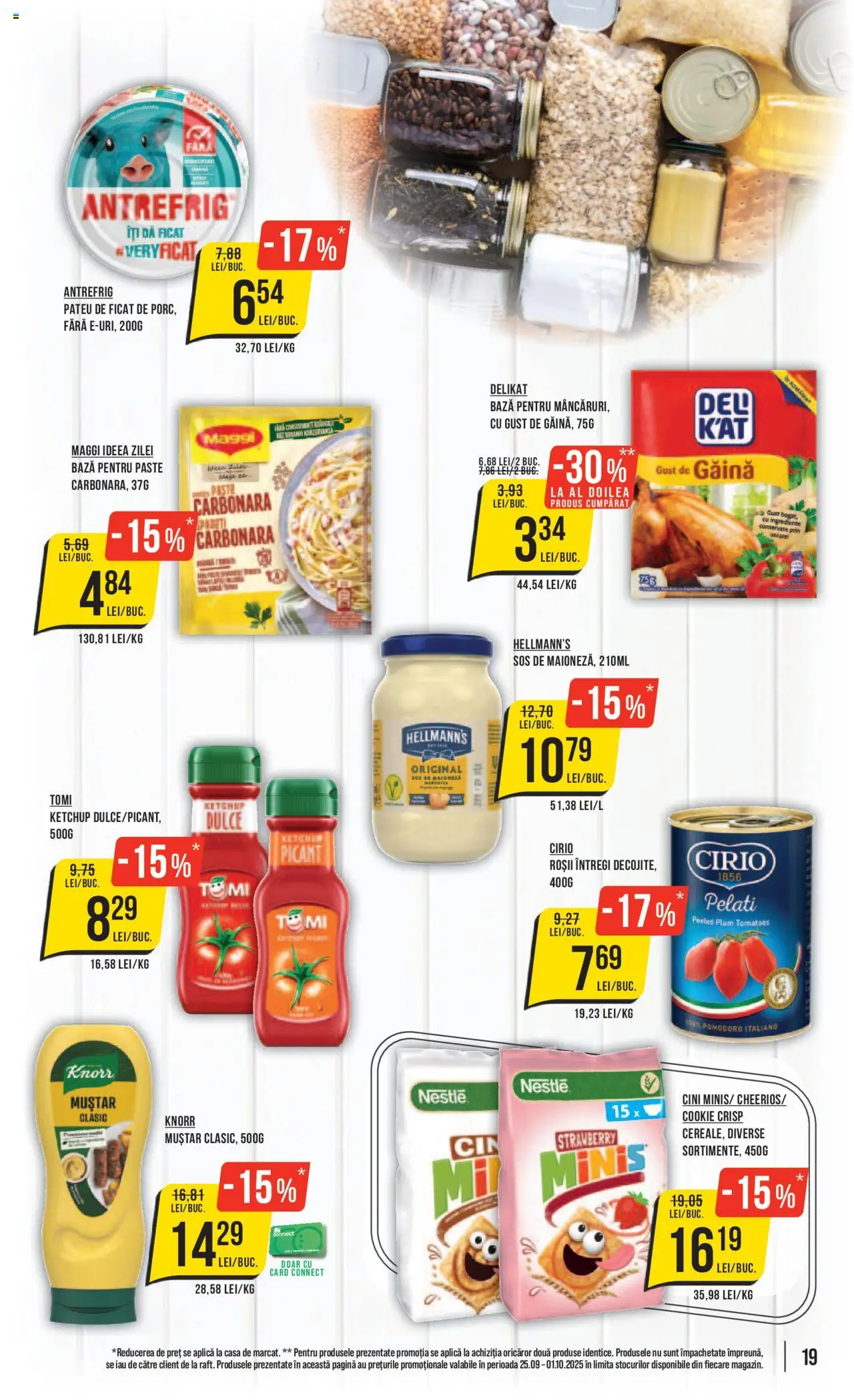 Catalog Mega Image 25 - 30 Septembrie 2025 | Pagina 19 | Produse: Muștar, Paste, Ketchup, Sos