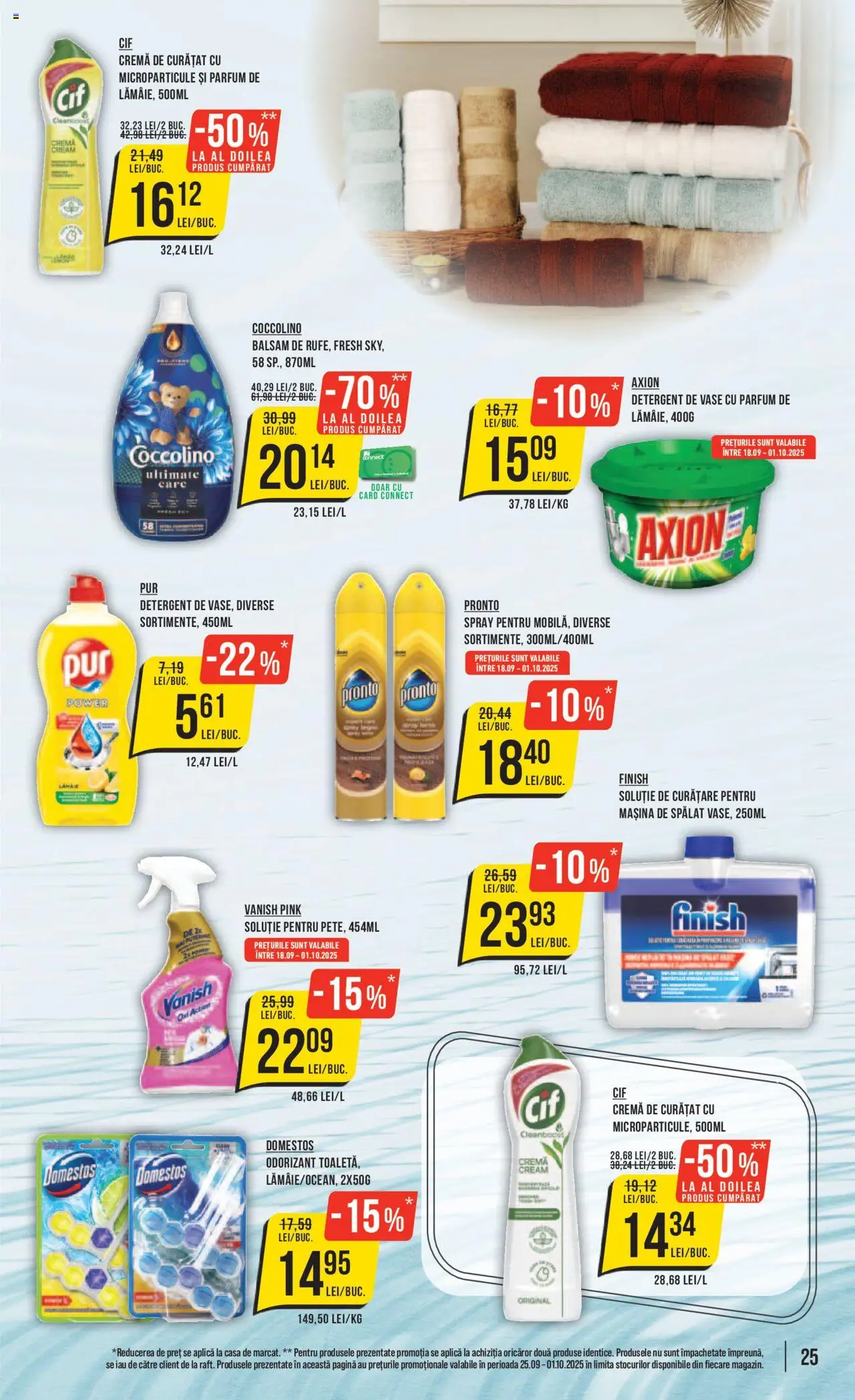 Catalog Mega Image 25 - 30 Septembrie 2025 | Pagina 25 | Produse: Detergent de vase, Cremă, Detergent, Çelik Mama ve Su Kabı