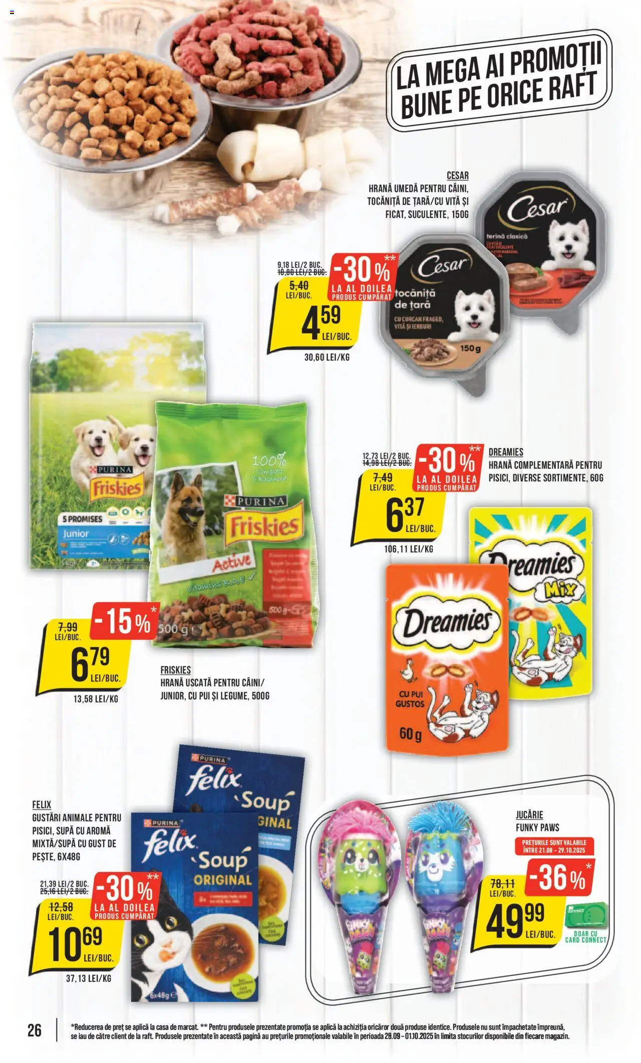 Catalog Mega Image 25 - 30 Septembrie 2025 | Pagina 26 | Produse: Raft, Hacıyatmaz Kedi Oyuncağı