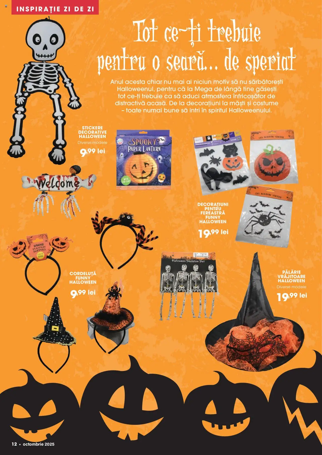 Catalog Mega Image 2 - 27 Octombrie 2025 | Pagina 12 | Produse: Pălărie, Fereastră