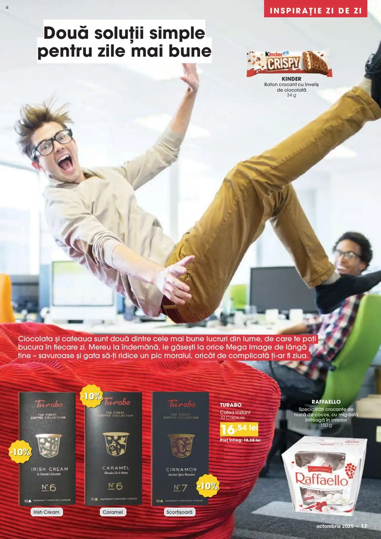 Catalog Mega Image 2 - 27 Octombrie 2025 | Pagina 17 | Produse: Cafea, Ciocolată