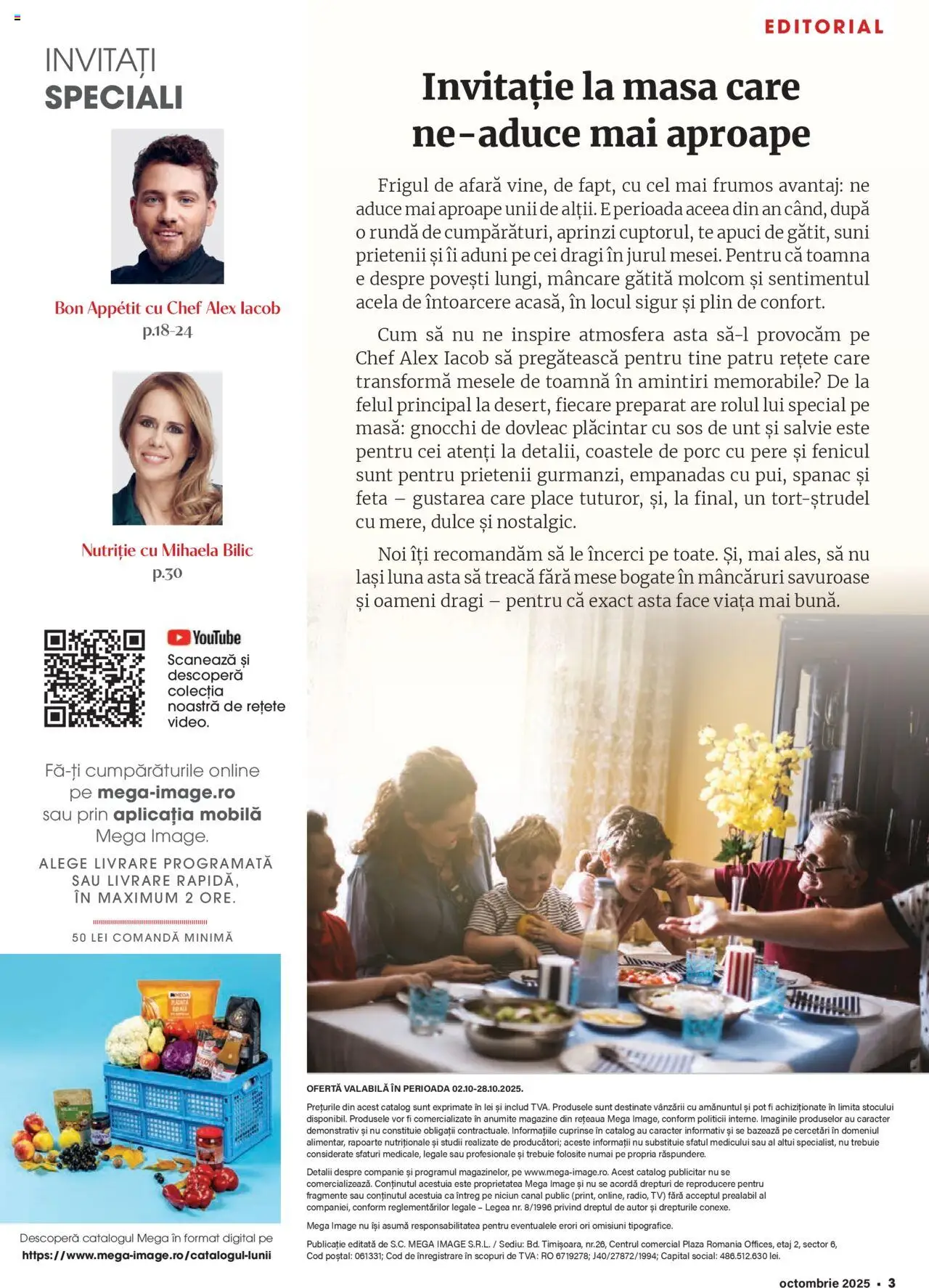 Catalog Mega Image 2 - 27 Octombrie 2025 | Pagina 3 | Produse: Șal, Dovleac, Unt, Sos