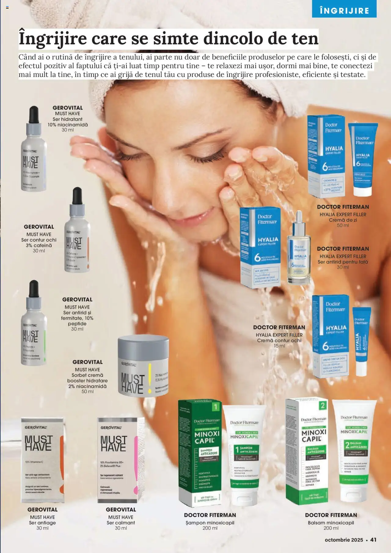 Catalog Mega Image 2 - 27 Octombrie 2025 | Pagina 41 | Produse: Cremă de zi, Șampon, Balsam, Cremă
