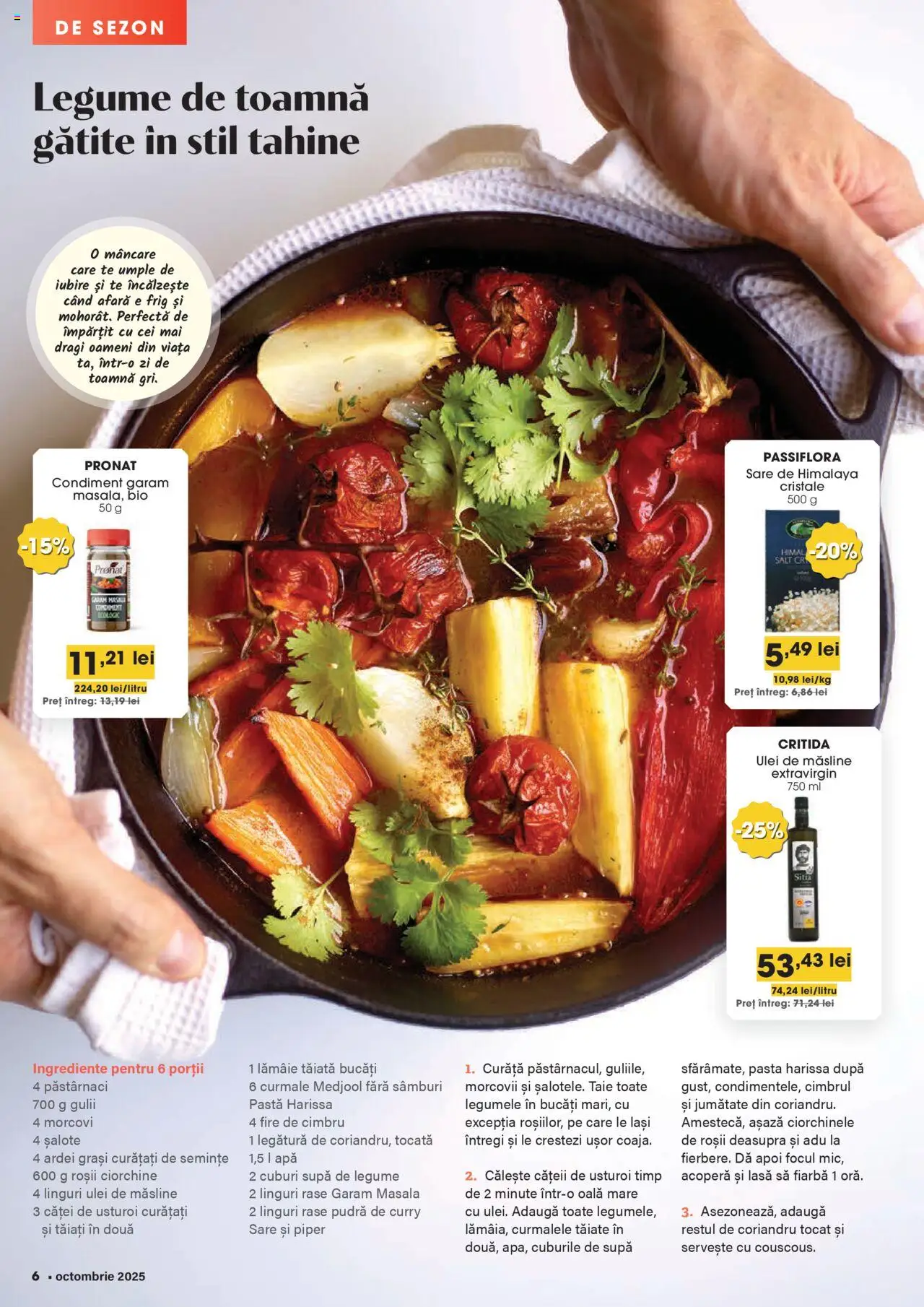 Catalog Mega Image 2 - 27 Octombrie 2025 | Pagina 6 | Produse: Oală, Măsline, Apă, Piper