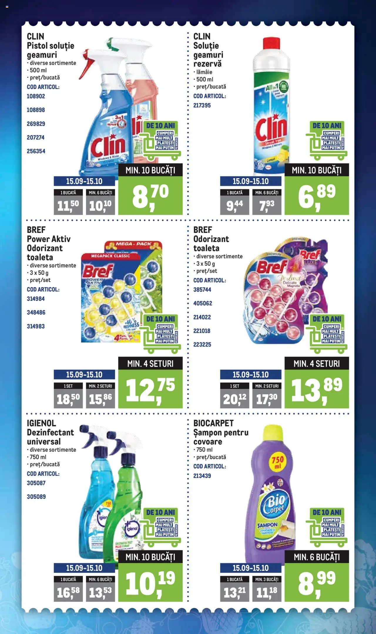 Catalog METRO 29 Septembrie - 4 Octombrie 2025 | Pagina 3 | Produse: Toaletă, Șampon, Lămâie