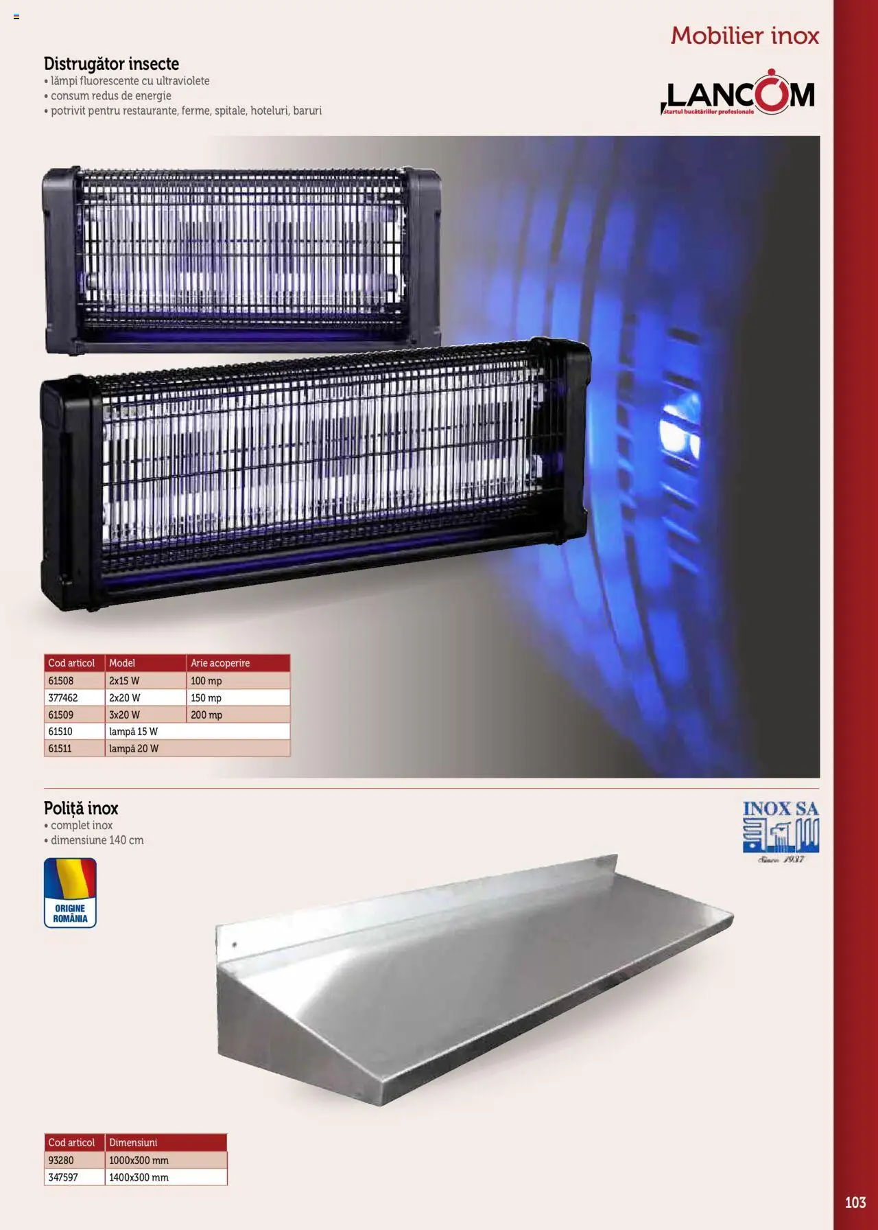 Catalog METRO 17 Septembrie 2025 - 30 Decembrie 2026 | Pagina 103 | Produse: Lampă