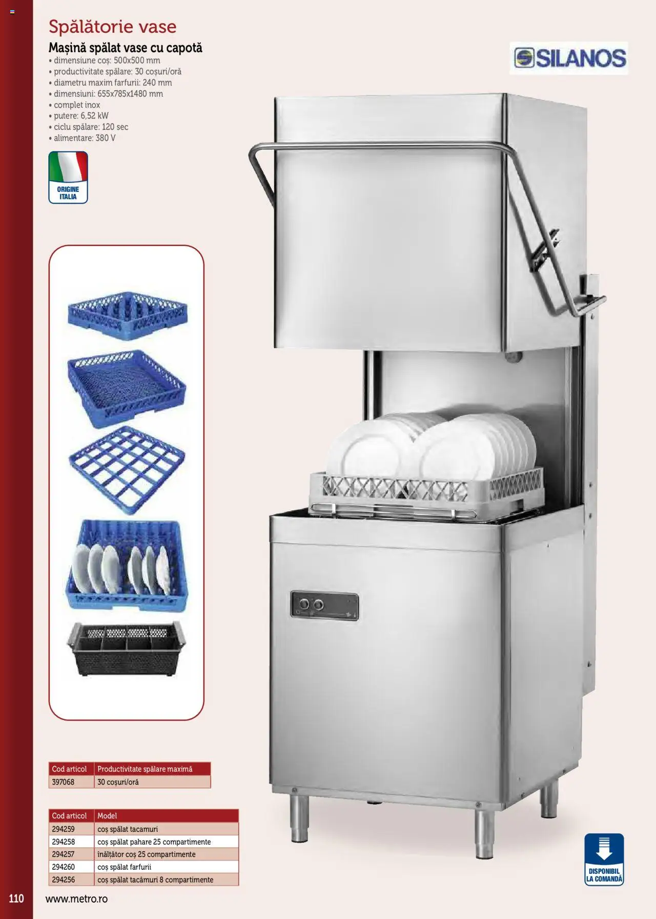 Catalog METRO 17 Septembrie 2025 - 30 Decembrie 2026 | Pagina 110 | Produse: Pahare, Coș