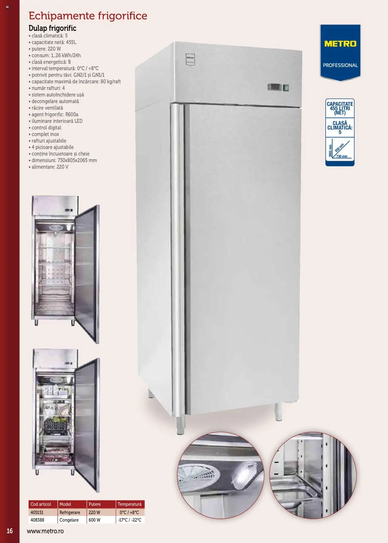 Catalog METRO 17 Septembrie 2025 - 30 Decembrie 2026 | Pagina 16 | Produse: Babak, Ușă