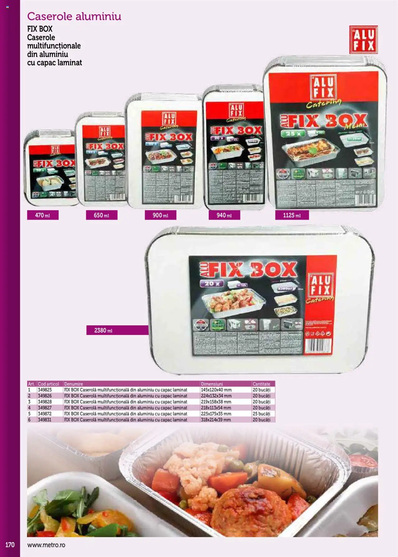 Catalog METRO 17 Septembrie 2025 - 30 Decembrie 2026 | Pagina 170 | Produse: Caserole
