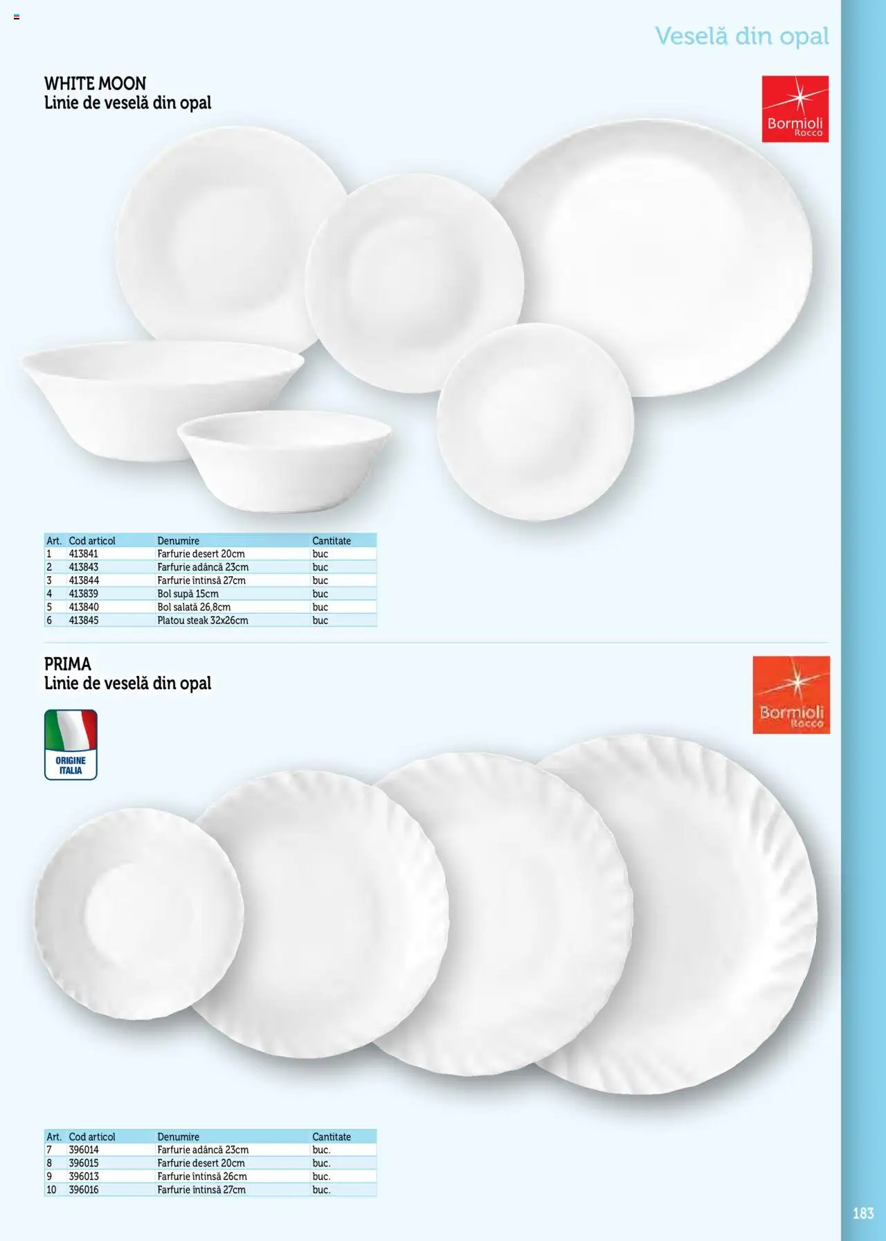 Catalog METRO 17 Septembrie 2025 - 30 Decembrie 2026 | Pagina 183 | Produse: Bol, Farfurie, Salată