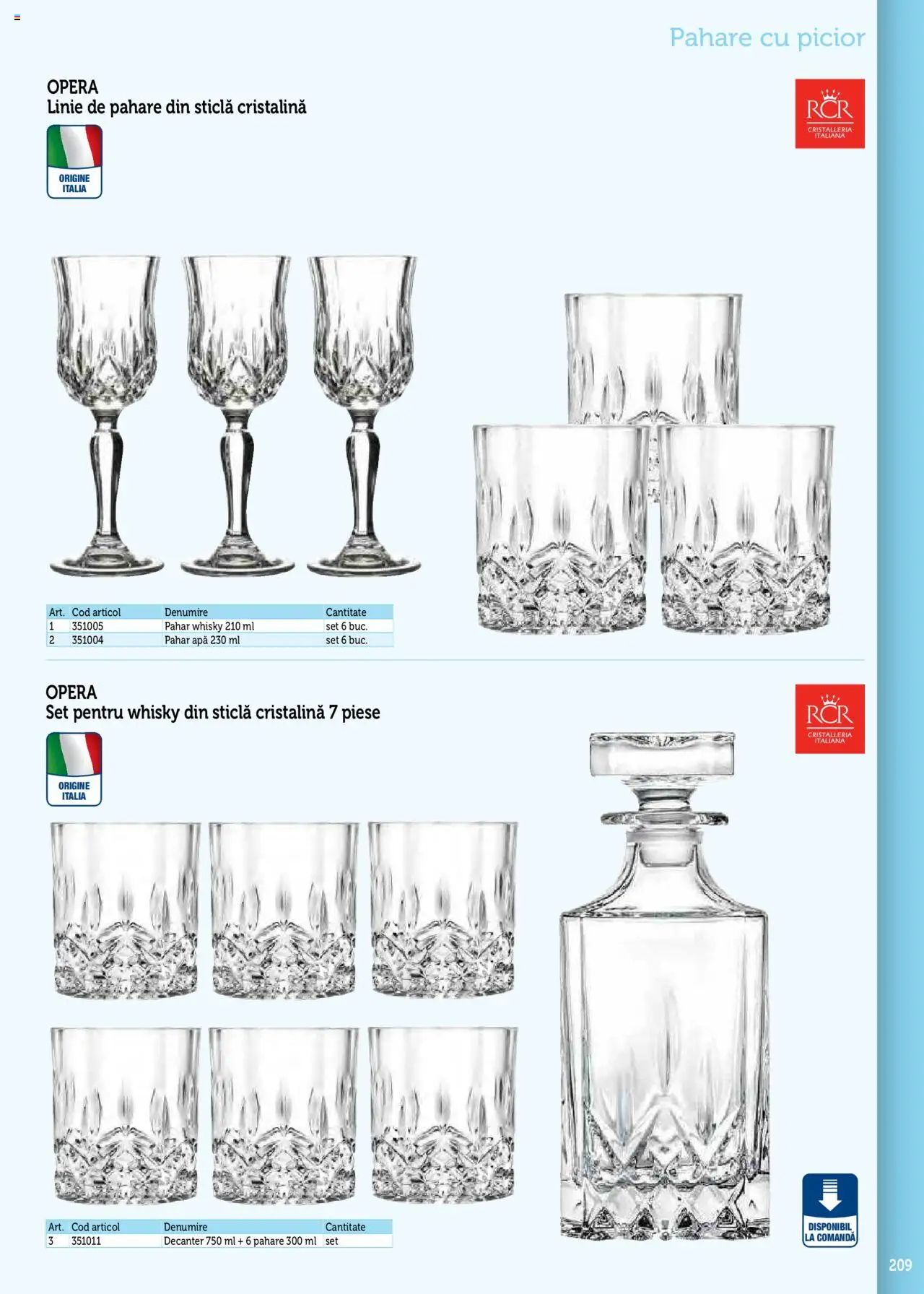 Catalog METRO 17 Septembrie 2025 - 30 Decembrie 2026 | Pagina 209 | Produse: Pahare, Apă