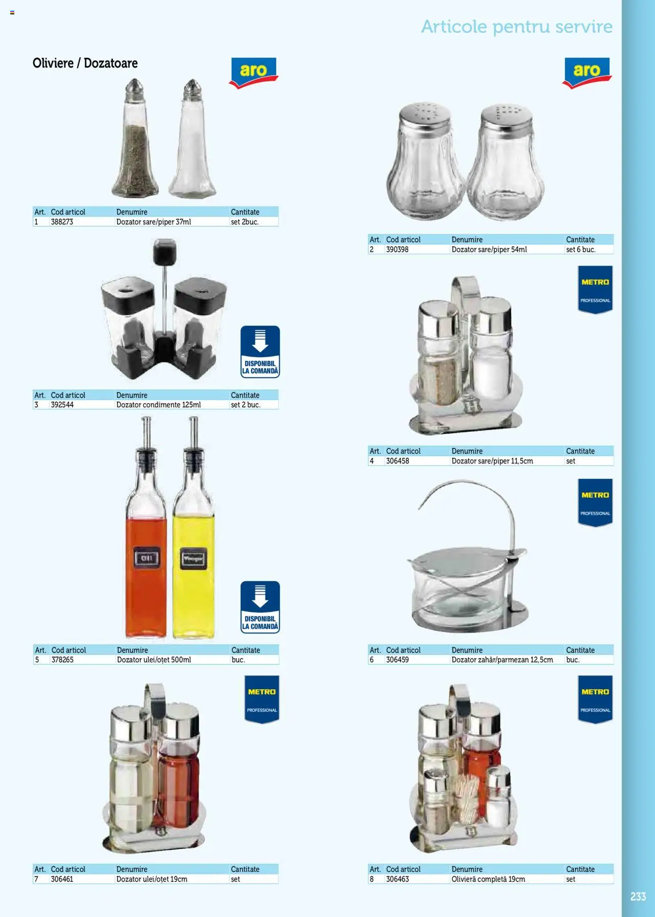 Catalog METRO 17 Septembrie 2025 - 30 Decembrie 2026 | Pagina 233 | Produse: Condimente