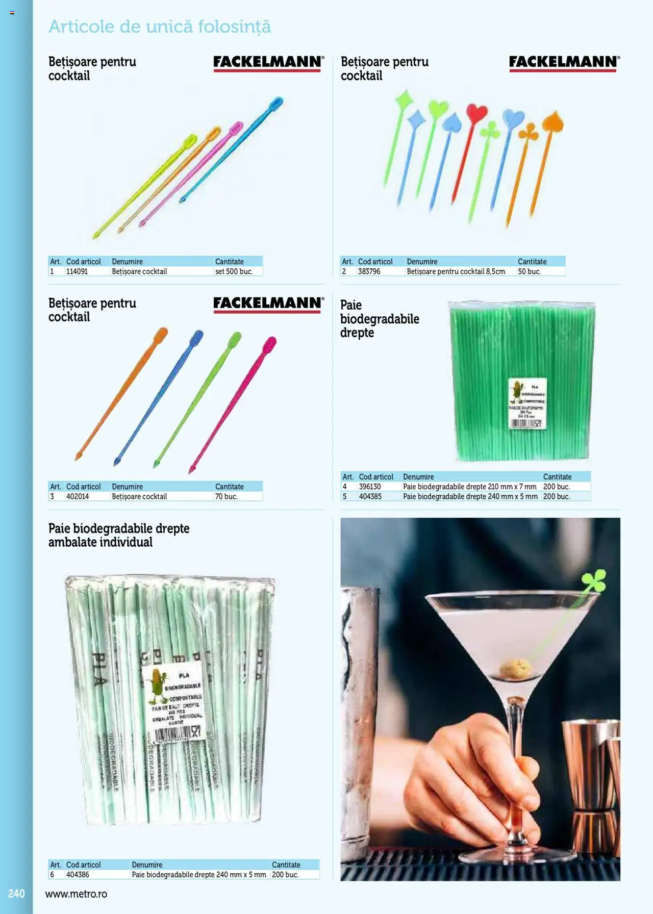 Catalog METRO 17 Septembrie 2025 - 30 Decembrie 2026 | Pagina 240 | Produse: Cocktail