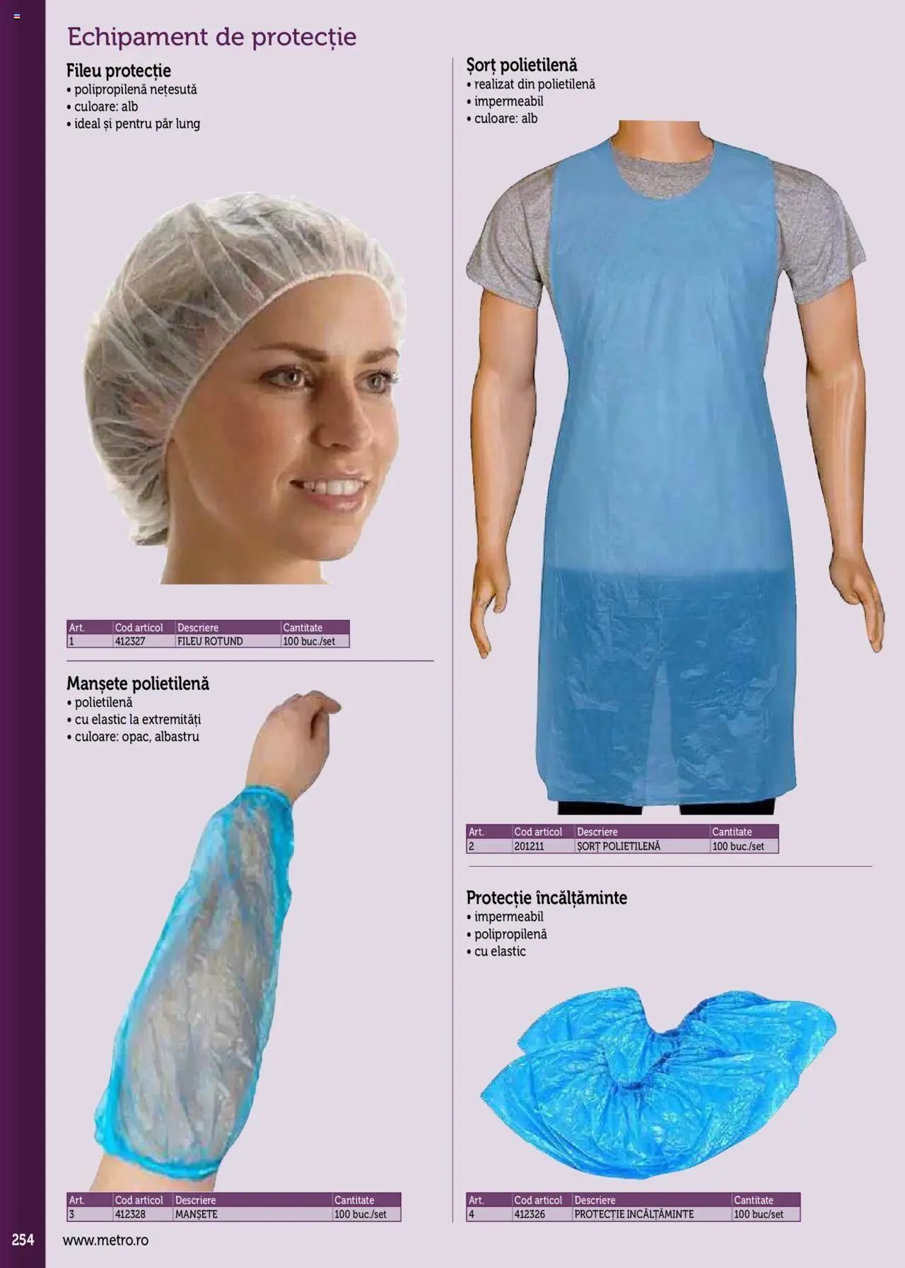 Catalog METRO 17 Septembrie 2025 - 30 Decembrie 2026 | Pagina 254 | Produse: Șort, Bornoz takımı