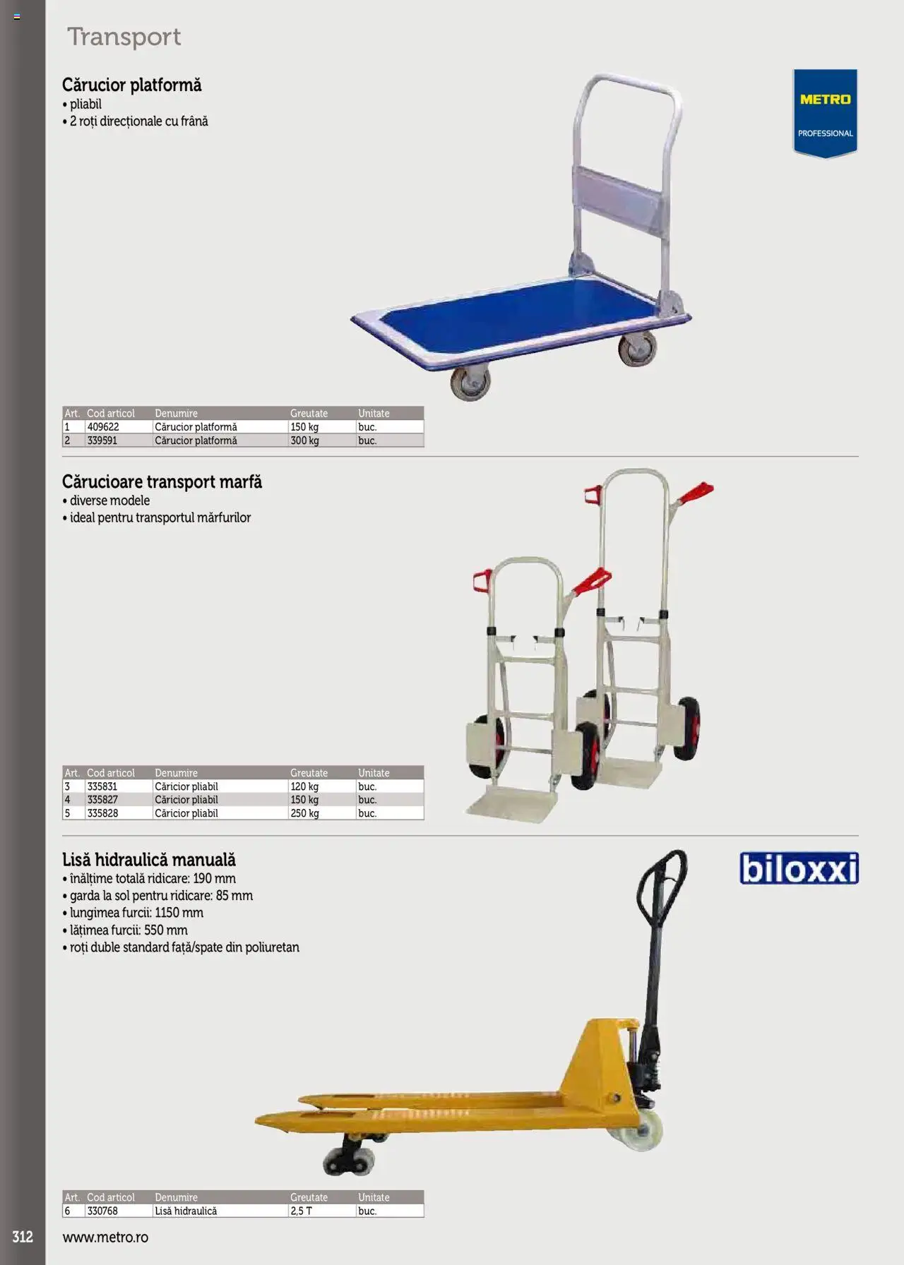 Catalog METRO 17 Septembrie 2025 - 30 Decembrie 2026 | Pagina 312