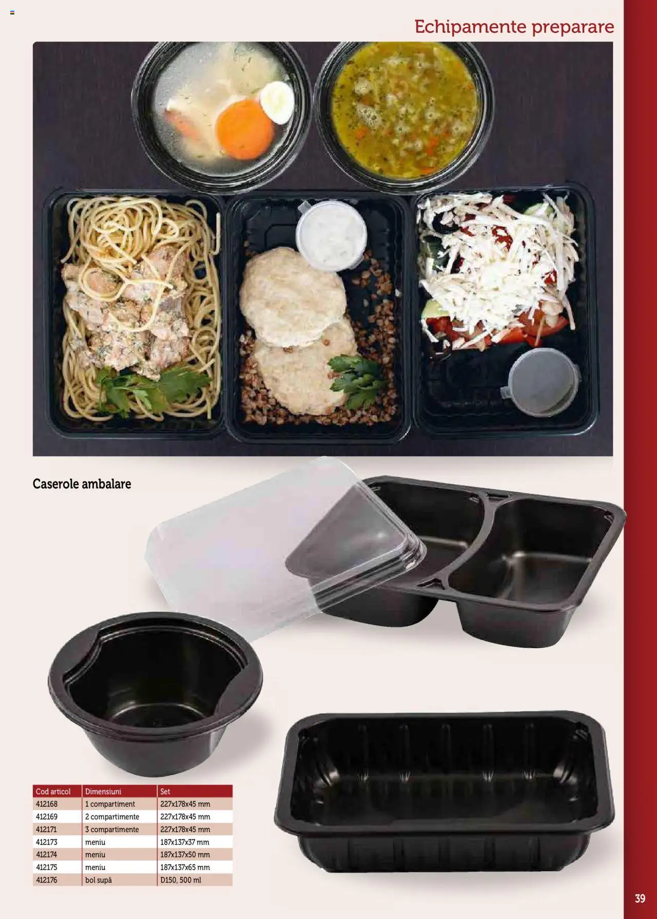 Catalog METRO 17 Septembrie 2025 - 30 Decembrie 2026 | Pagina 39 | Produse: Caserole, Bol