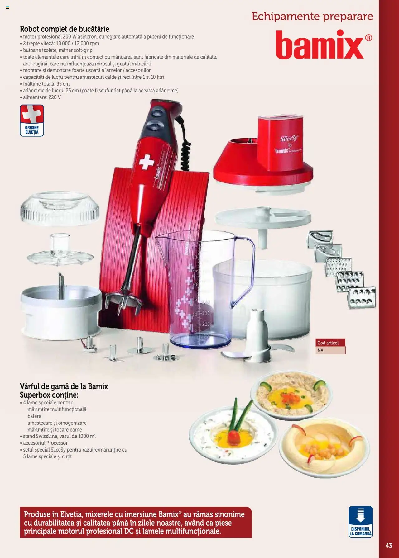 Catalog METRO 17 Septembrie 2025 - 30 Decembrie 2026 | Pagina 43 | Produse: Robot, Mâner, Bucătărie, Cuțit