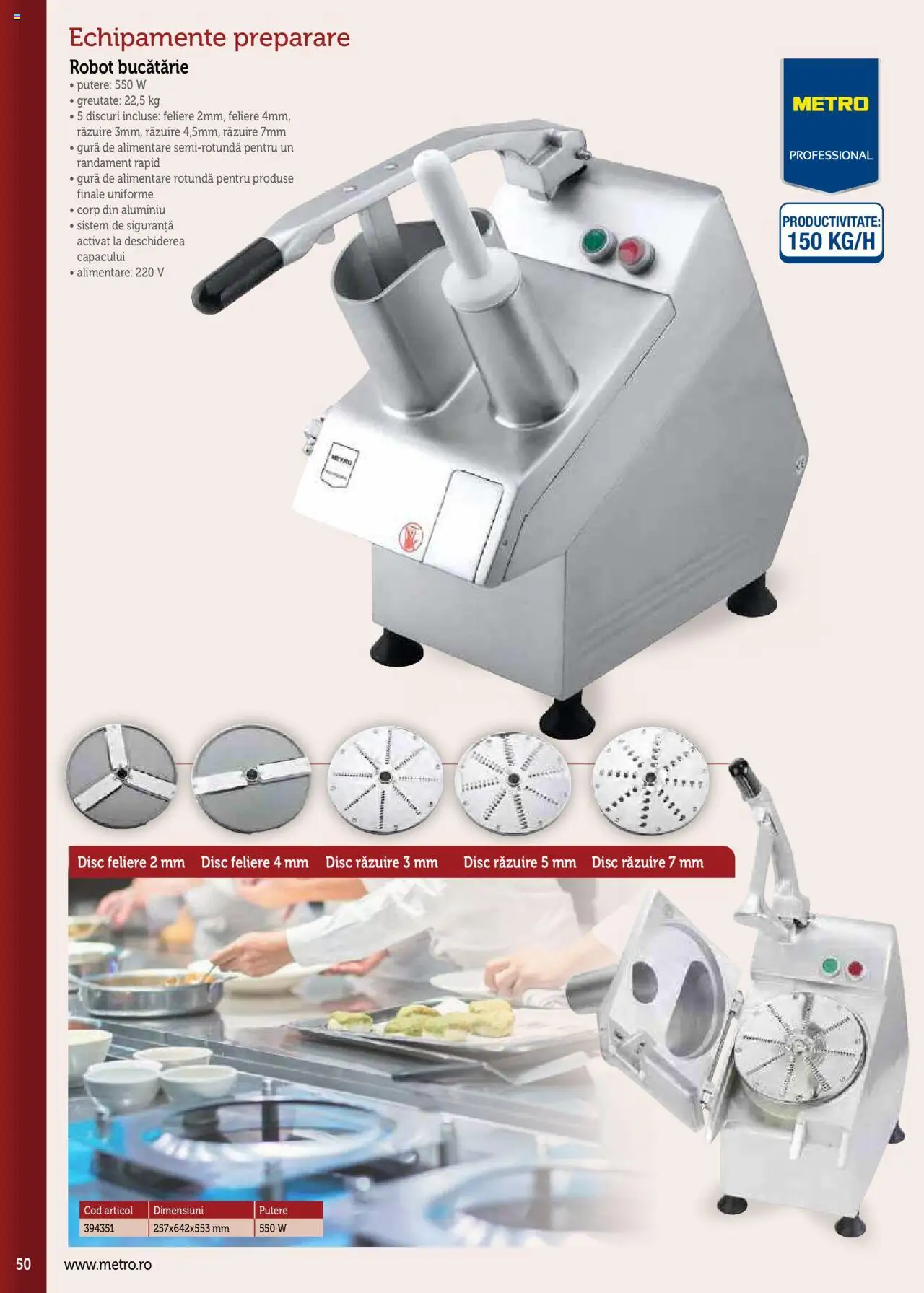 Catalog METRO 17 Septembrie 2025 - 30 Decembrie 2026 | Pagina 50 | Produse: Disc, Robot, Bucătărie