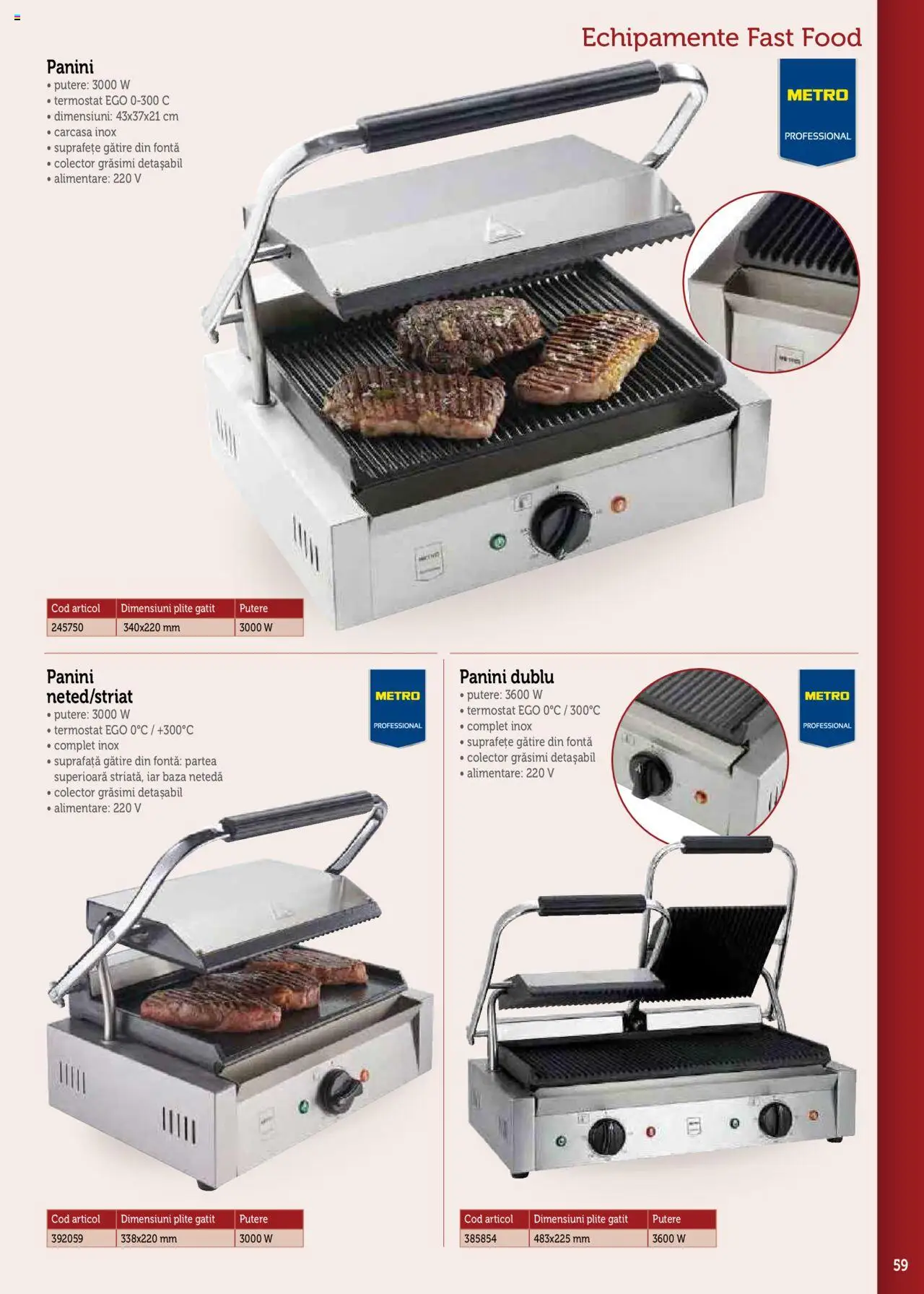 Catalog METRO 17 Septembrie 2025 - 30 Decembrie 2026 | Pagina 59 | Produse: Carcasă