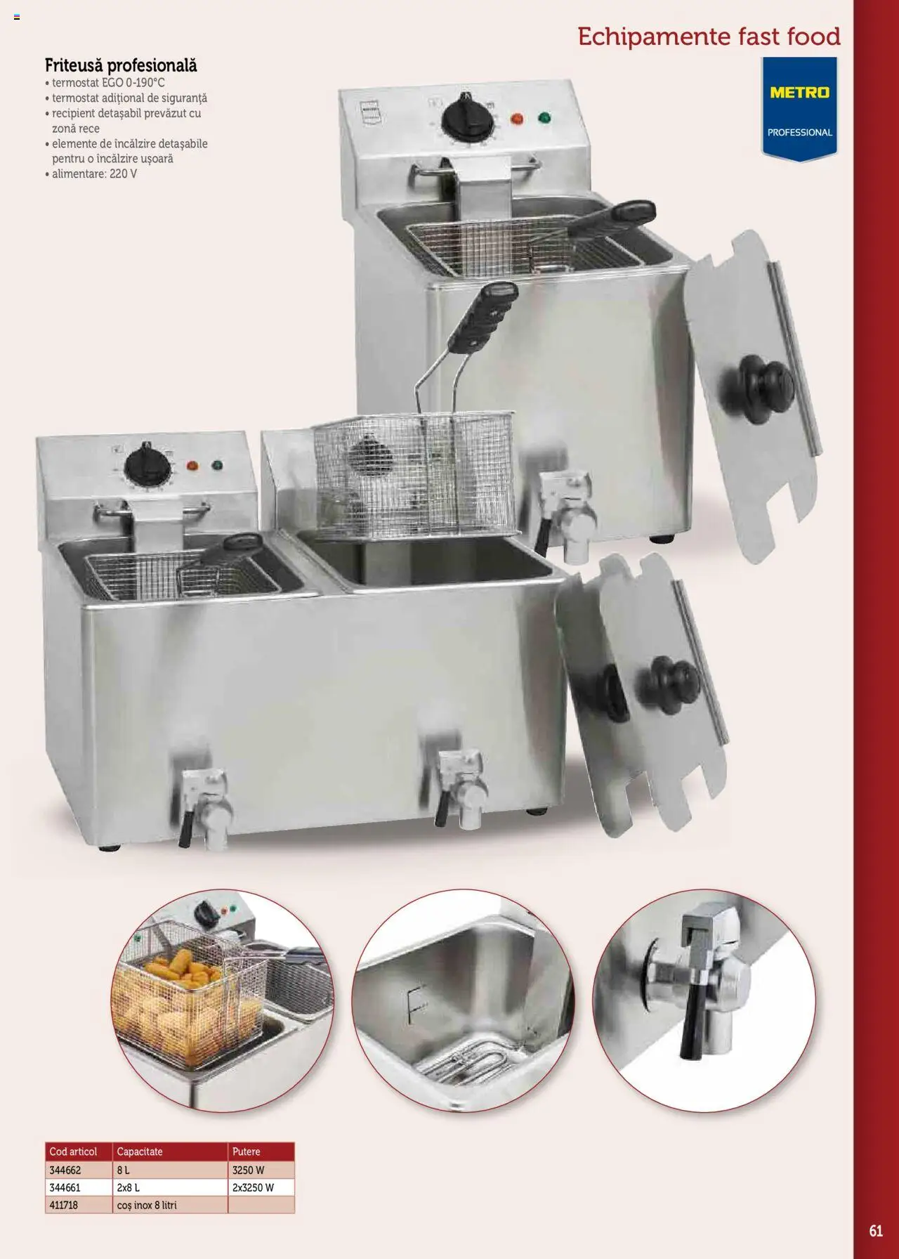 Catalog METRO 17 Septembrie 2025 - 30 Decembrie 2026 | Pagina 61 | Produse: Coș