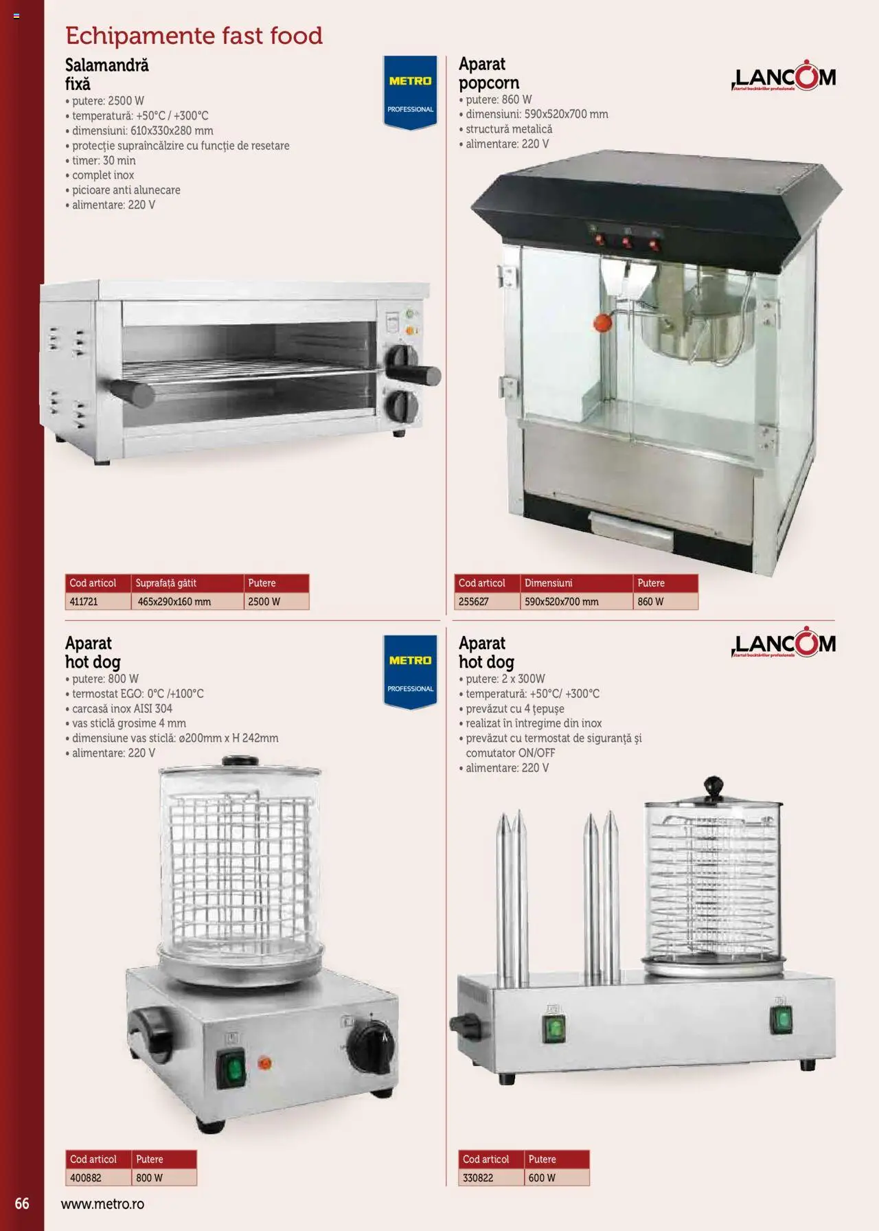 Catalog METRO 17 Septembrie 2025 - 30 Decembrie 2026 | Pagina 66 | Produse: Carcasă