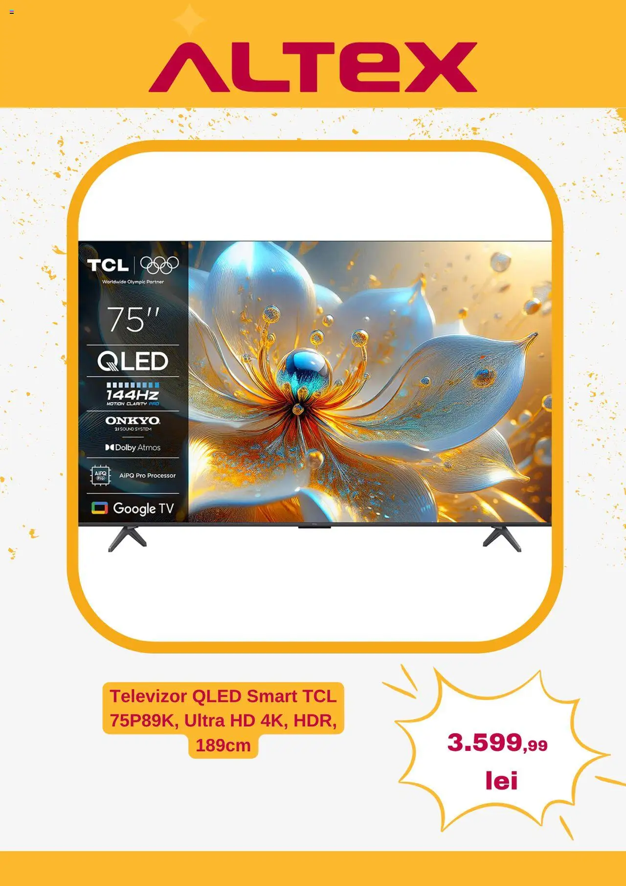Catalog Altex 2 - 7 Octombrie 2025 | Pagina 5 | Produse: Televizor