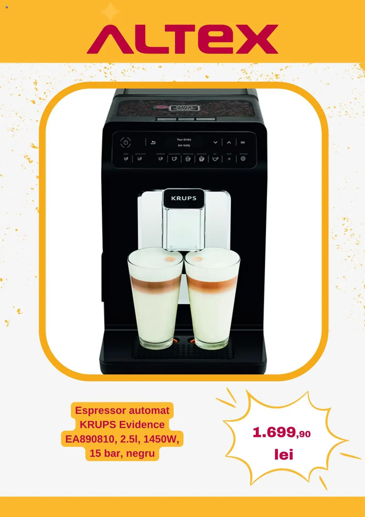 Catalog Altex 2 - 7 Octombrie 2025 | Pagina 7 | Produse: Espressor