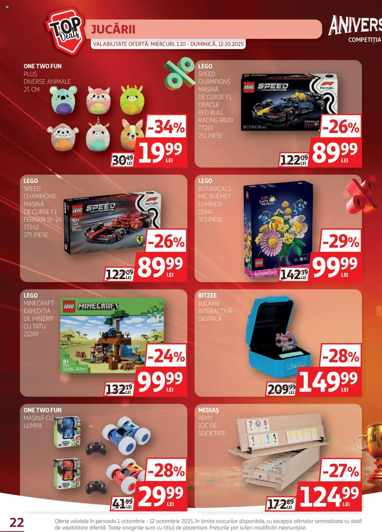 Catalog Auchan 1 - 11 Octombrie 2025 | Pagina 22 | Produse: Joc, Köpek Sabunu