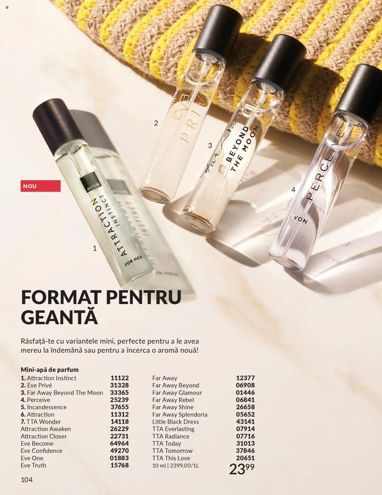 Catalog Avon 1 - 30 Octombrie 2025 | Pagina 106 | Produse: Geantă, Parfum