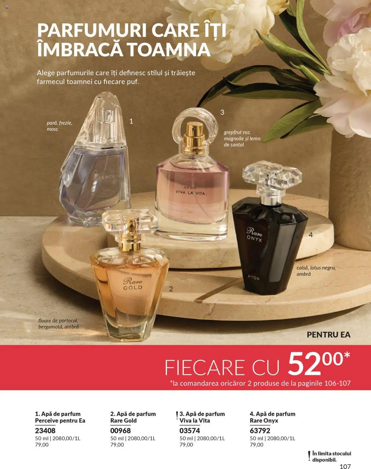 Catalog Avon 1 - 30 Octombrie 2025 | Pagina 109 | Produse: Apă de parfum, Parfum, Grepfrut, Apă