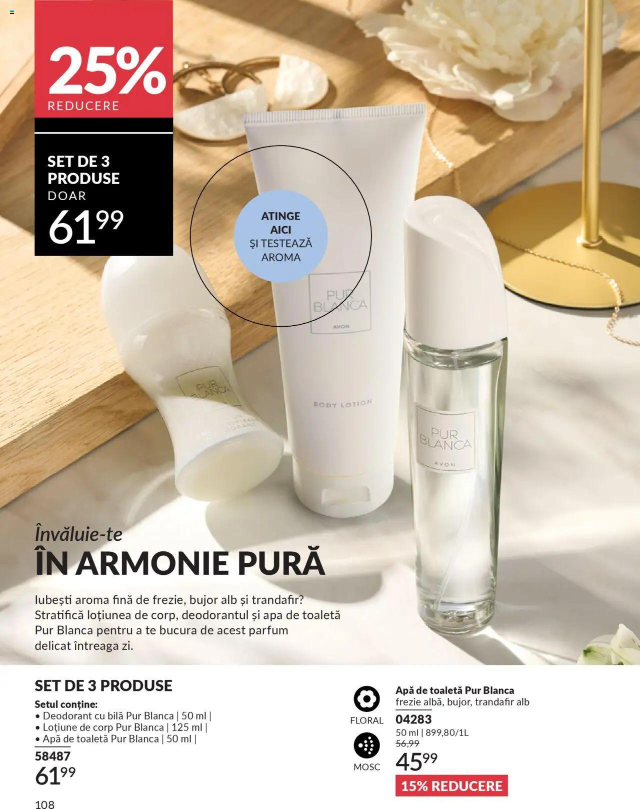 Catalog Avon 1 - 30 Octombrie 2025 | Pagina 110 | Produse: Trandafir, Body, Toaletă, Apă de toaletă