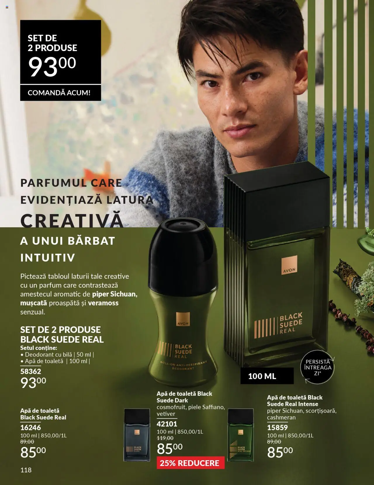 Catalog Avon 1 - 30 Octombrie 2025 | Pagina 120 | Produse: Parfum, Antiperspirant, Apă, Piper