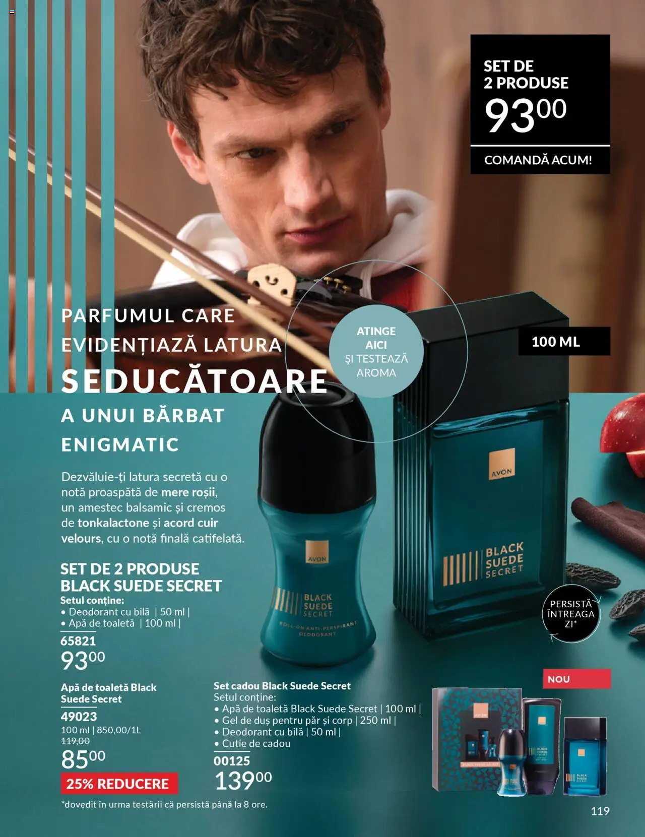 Catalog Avon 1 - 30 Octombrie 2025 | Pagina 121 | Produse: Body, Cutie, Duș, Gel de duș