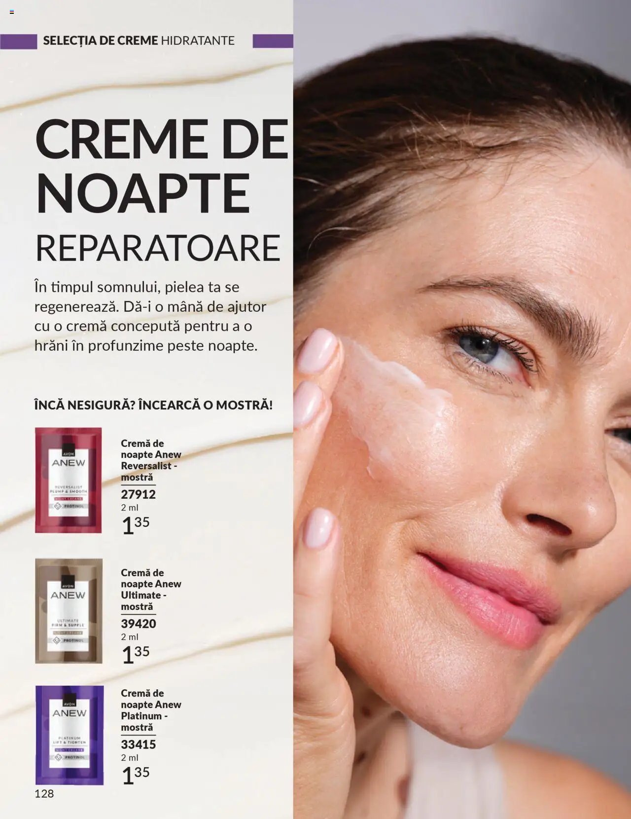 Catalog Avon 1 - 30 Octombrie 2025 | Pagina 130 | Produse: Cremă de noapte, Cremă, Pește