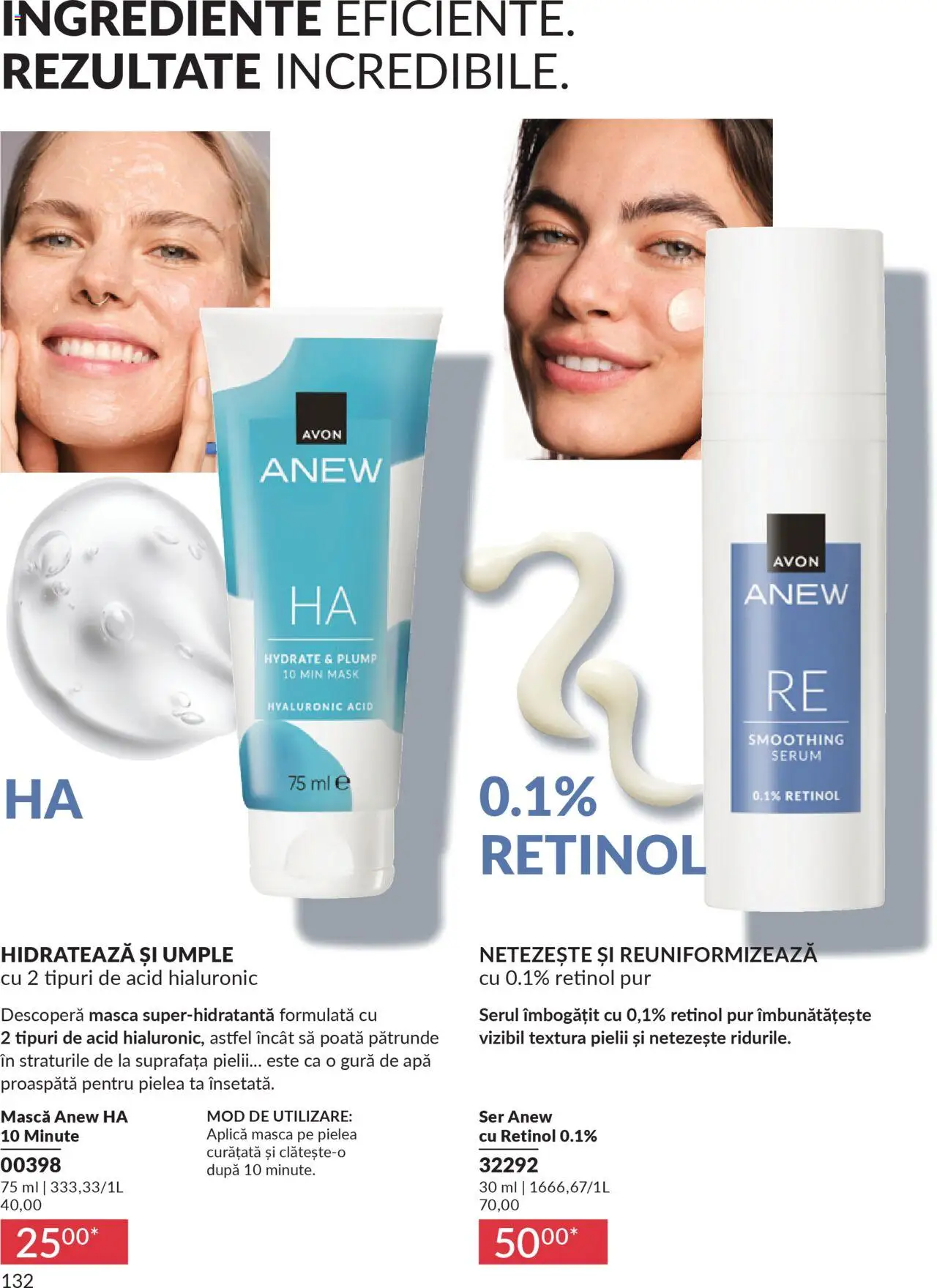 Catalog Avon 1 - 30 Octombrie 2025 | Pagina 134 | Produse: Serum, Apă