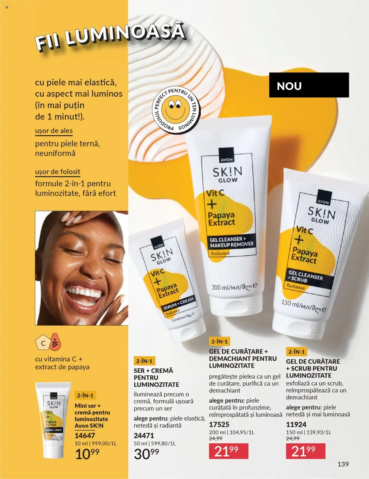 Catalog Avon 1 - 30 Octombrie 2025 | Pagina 141 | Produse: Serum, Demachiant, Gel de curățare, Cremă