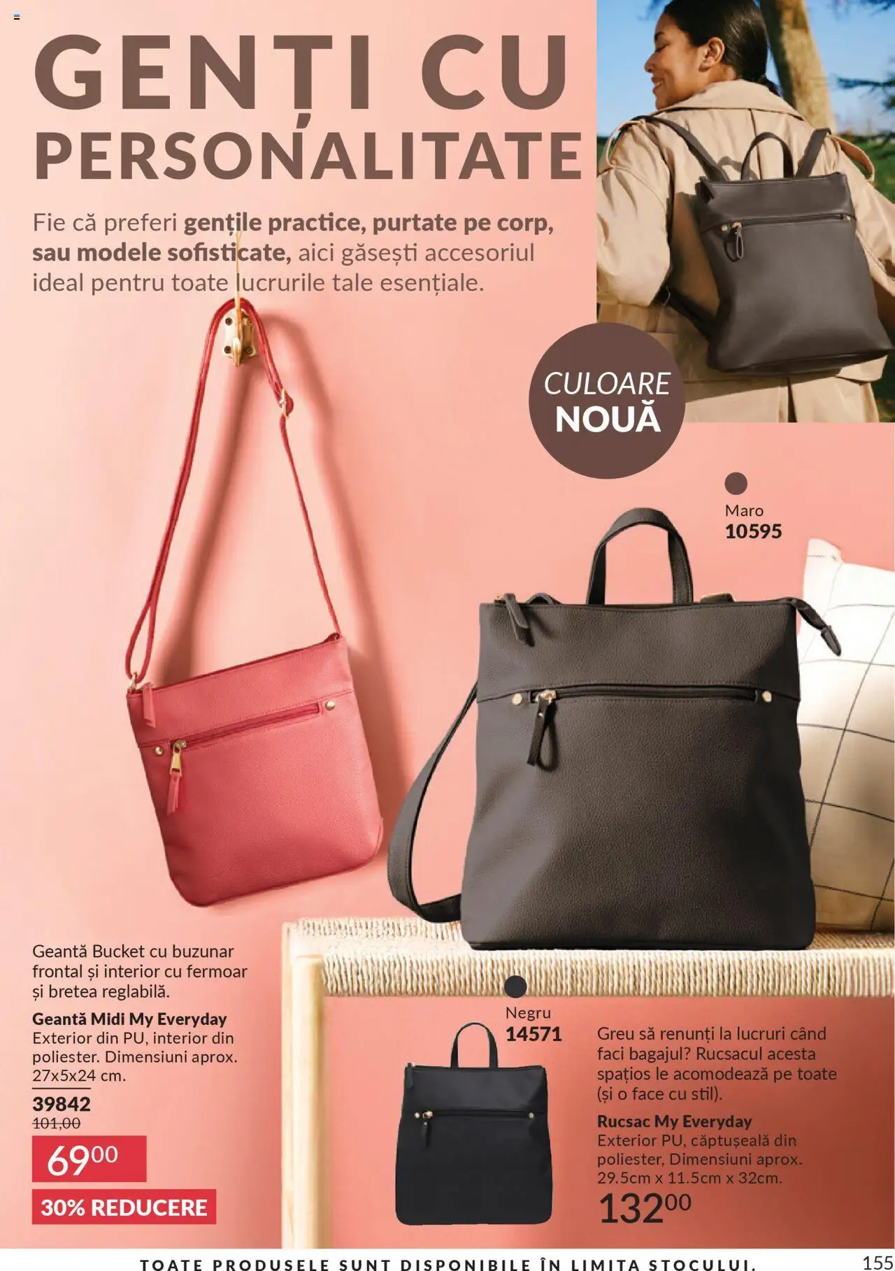 Catalog Avon 1 - 30 Octombrie 2025 | Pagina 157 | Produse: Geantă, Rucsac