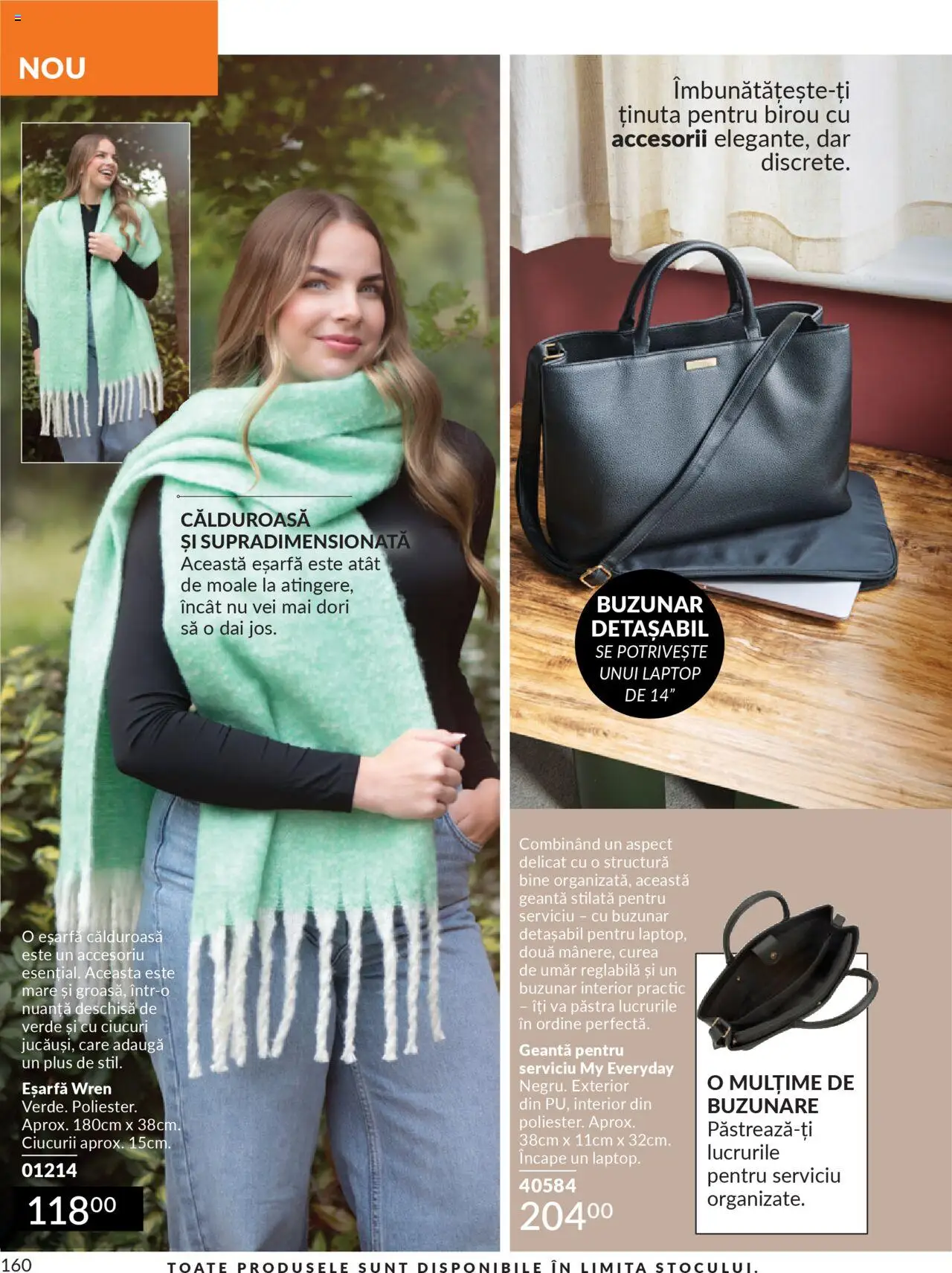 Catalog Avon 1 - 30 Octombrie 2025 | Pagina 162 | Produse: Eșarfă, Curea, Laptop, Çikolatalı gofret