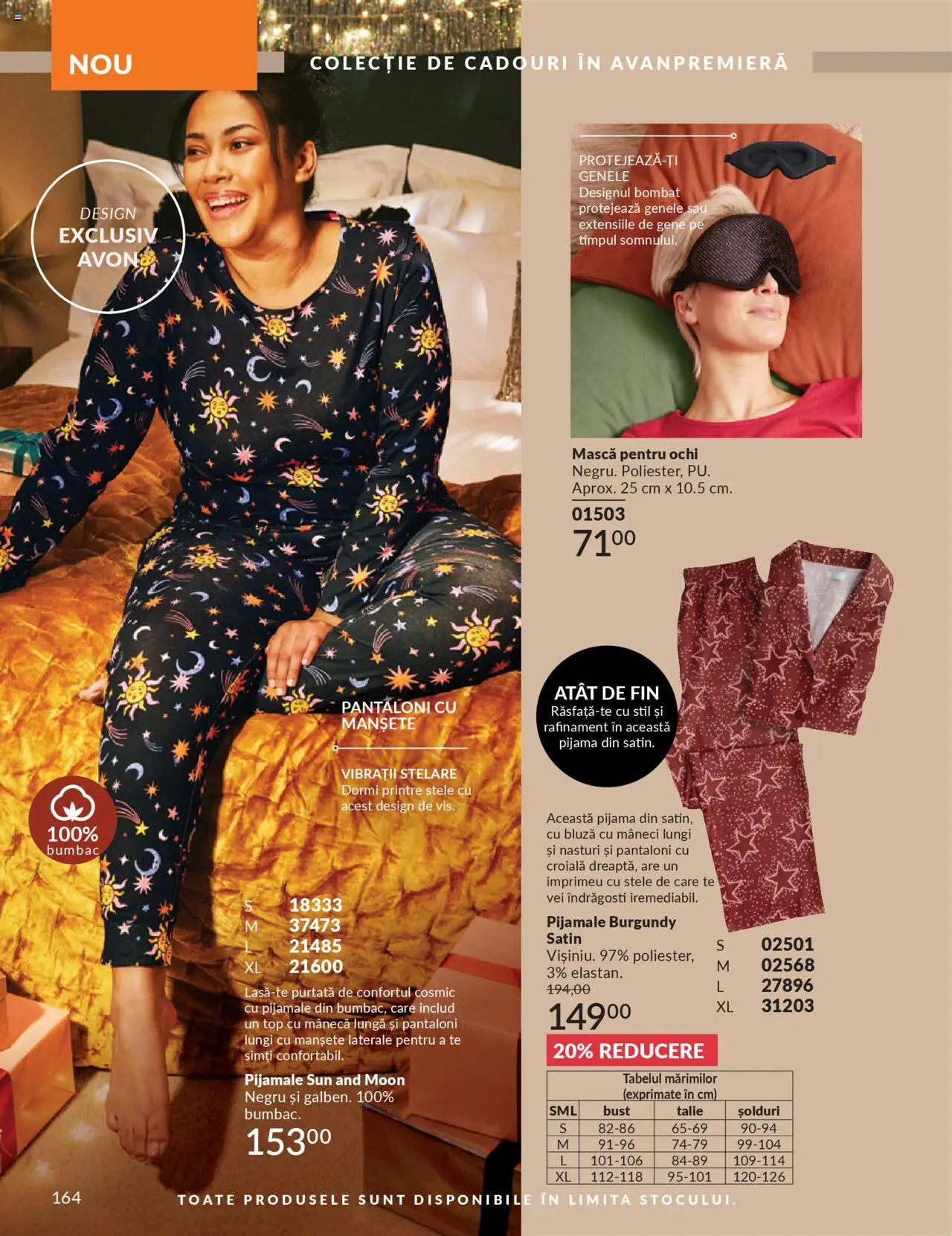 Catalog Avon 1 - 30 Octombrie 2025 | Pagina 166 | Produse: Top, Bluză, Pantaloni, Pijamale