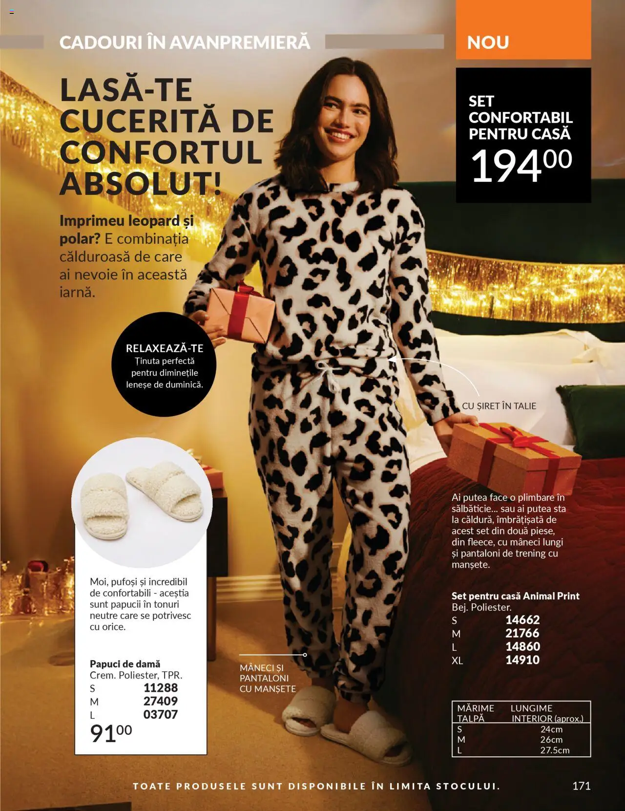 Catalog Avon 1 - 30 Octombrie 2025 | Pagina 173 | Produse: Trening, Pantaloni, Papuci
