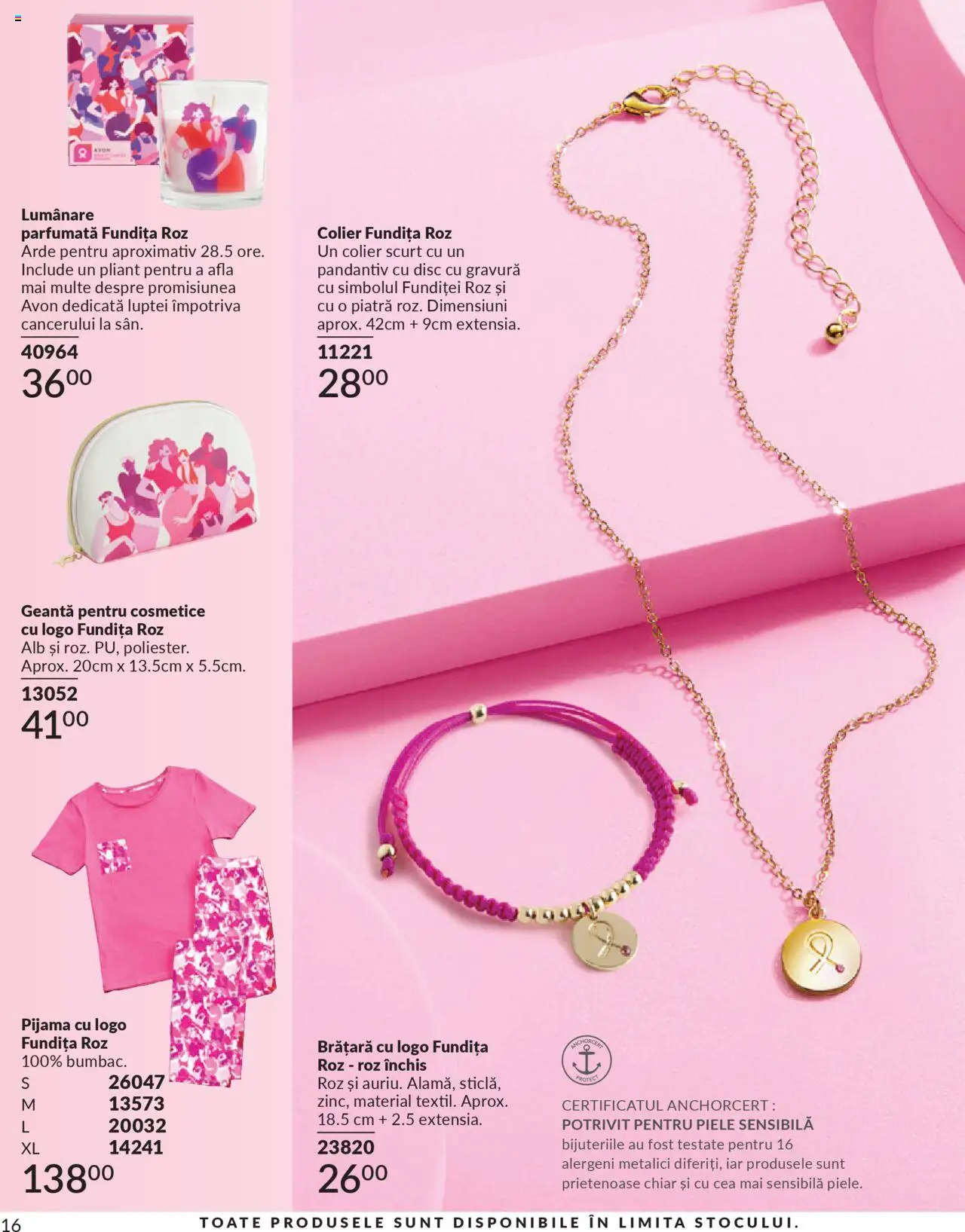 Catalog Avon 1 - 30 Octombrie 2025 | Pagina 18 | Produse: Geantă pentru cosmetice, Disc, Geantă, Colier