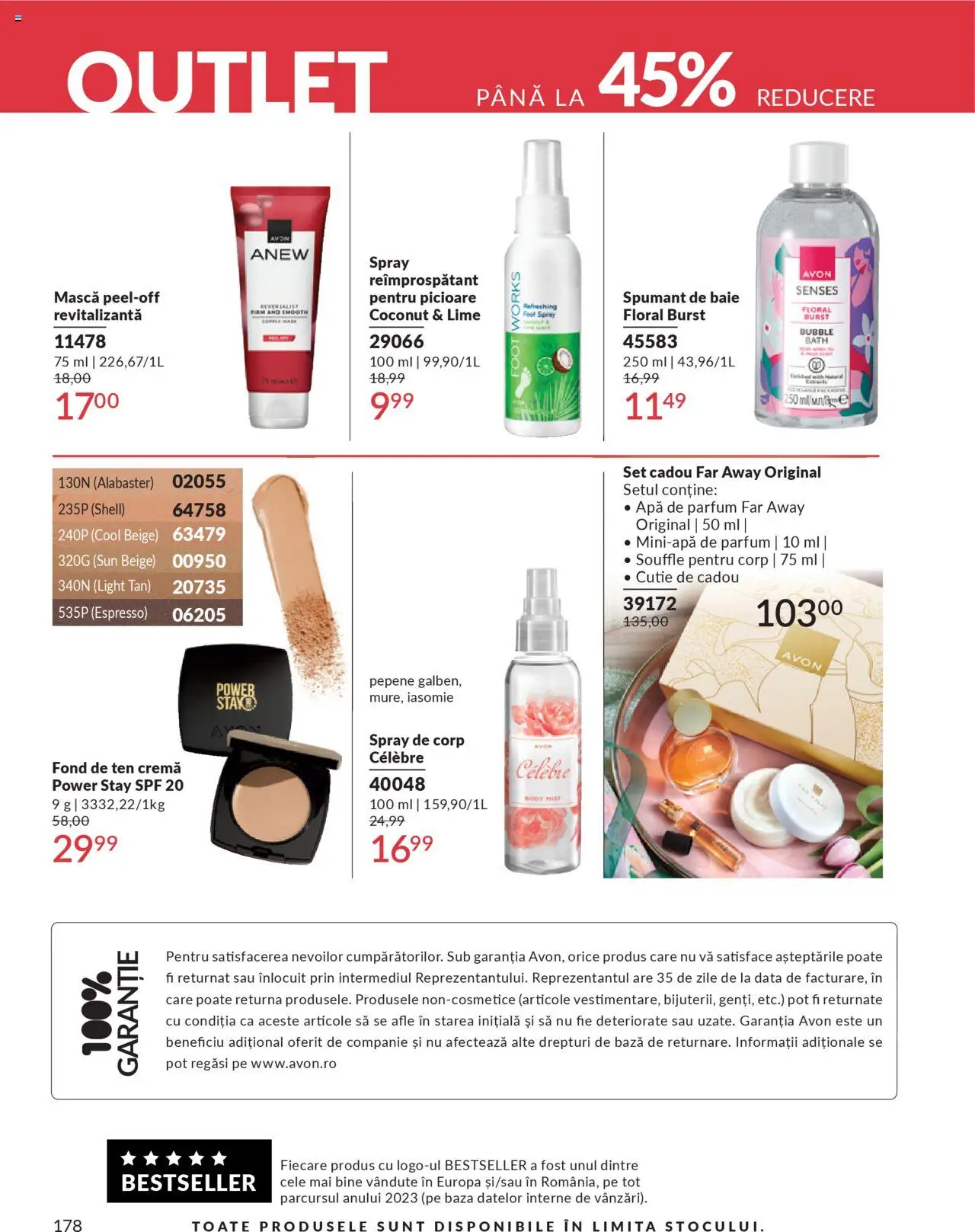 Catalog Avon 1 - 30 Octombrie 2025 | Pagina 180 | Produse: Apă de parfum, Body, Cutie, Cremă