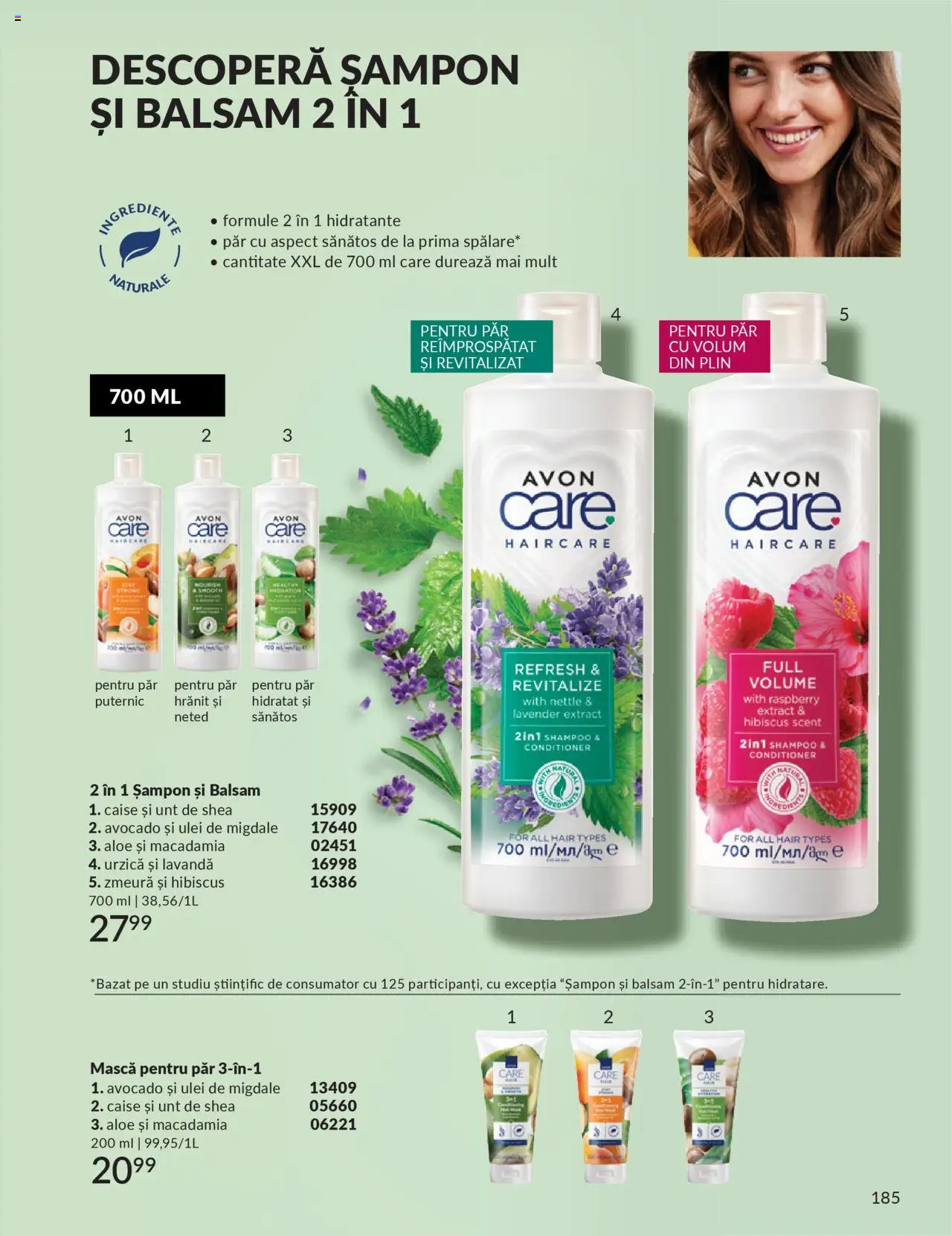 Catalog Avon 1 - 30 Octombrie 2025 | Pagina 187 | Produse: Șampon, Balsam, Unt, Ahtapot