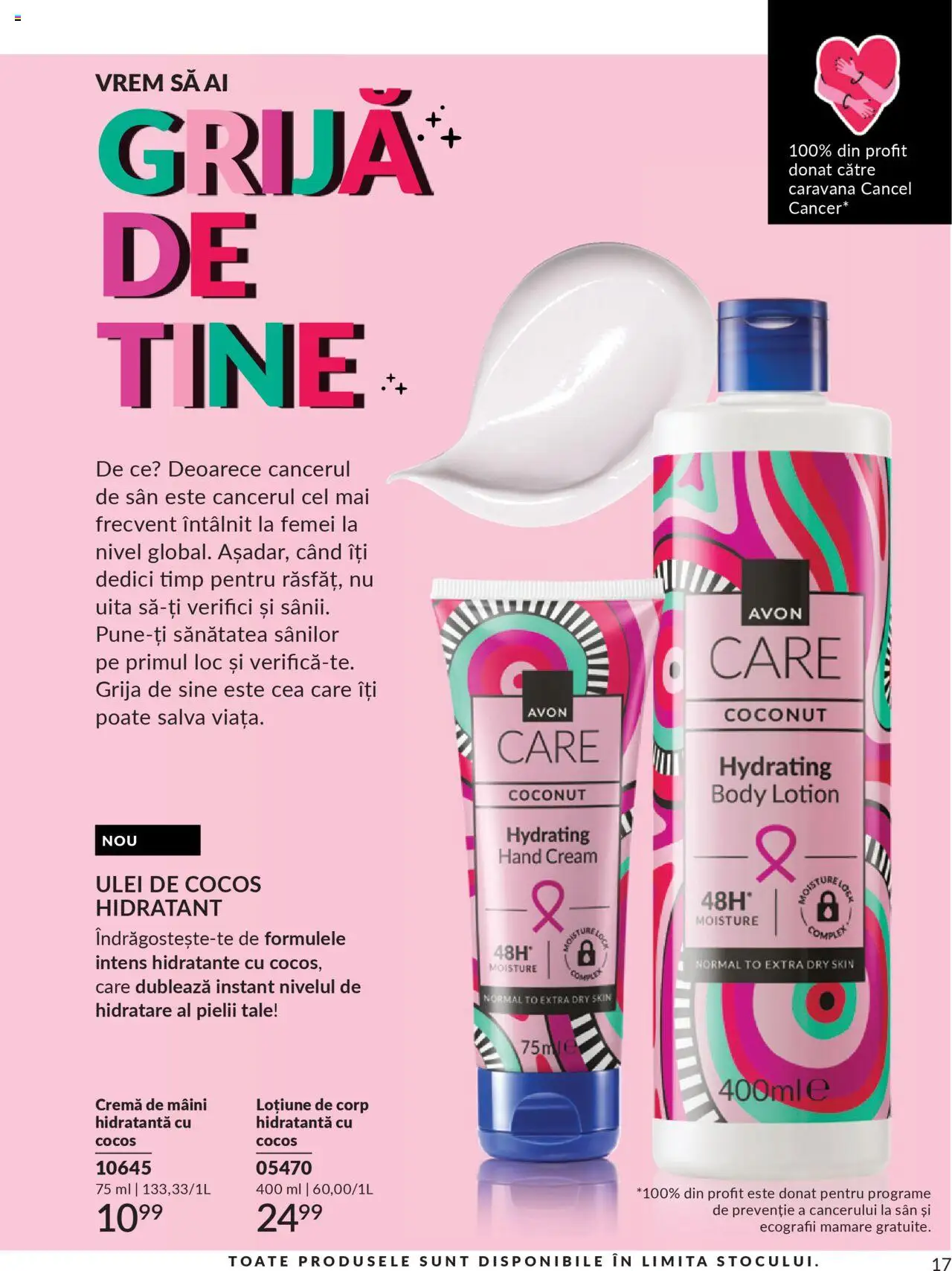 Catalog Avon 1 - 30 Octombrie 2025 | Pagina 19 | Produse: Body, Cremă, Ulei, Cremă de mâini