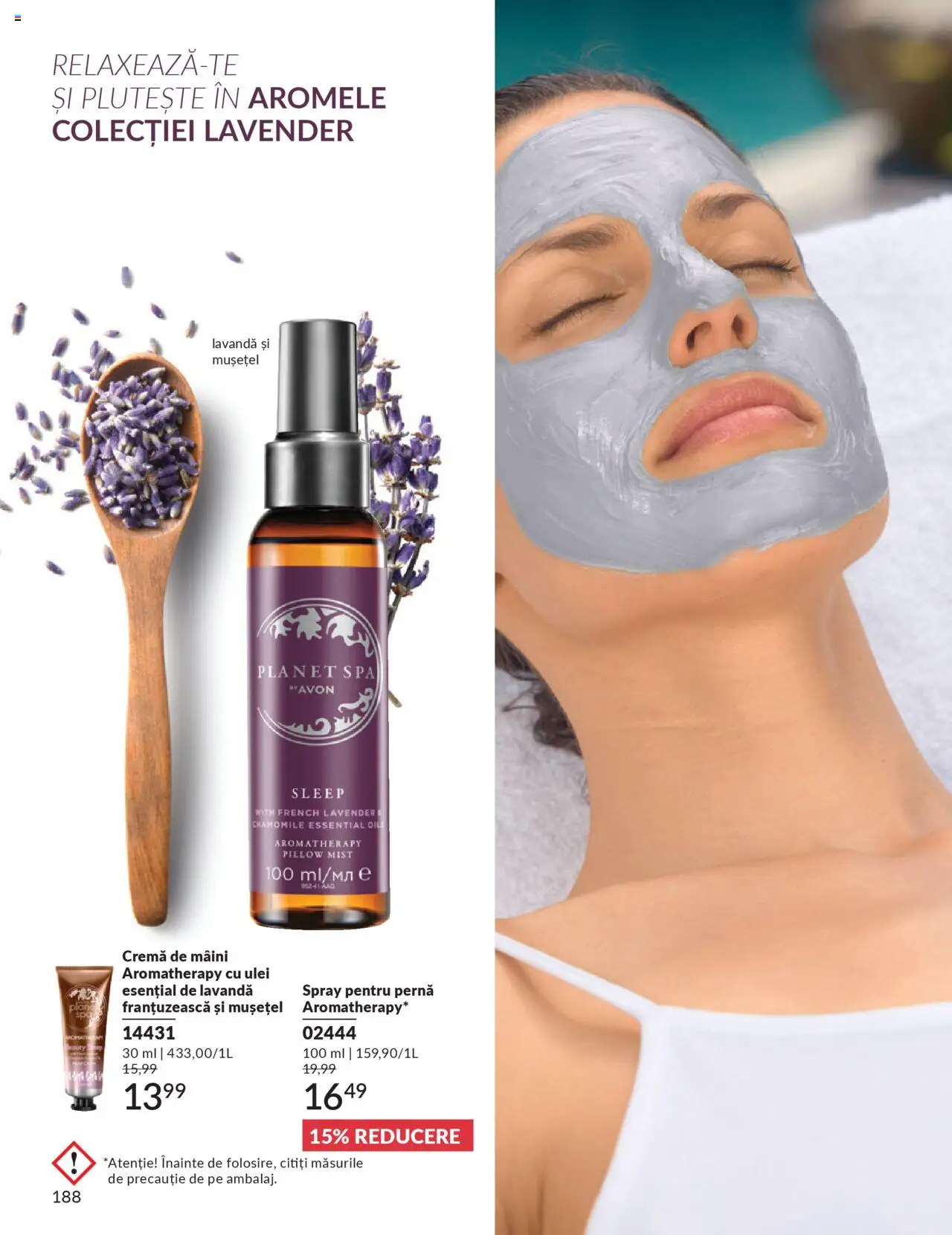 Catalog Avon 1 - 30 Octombrie 2025 | Pagina 190 | Produse: Pernă, Cremă, Ulei, Cremă de mâini