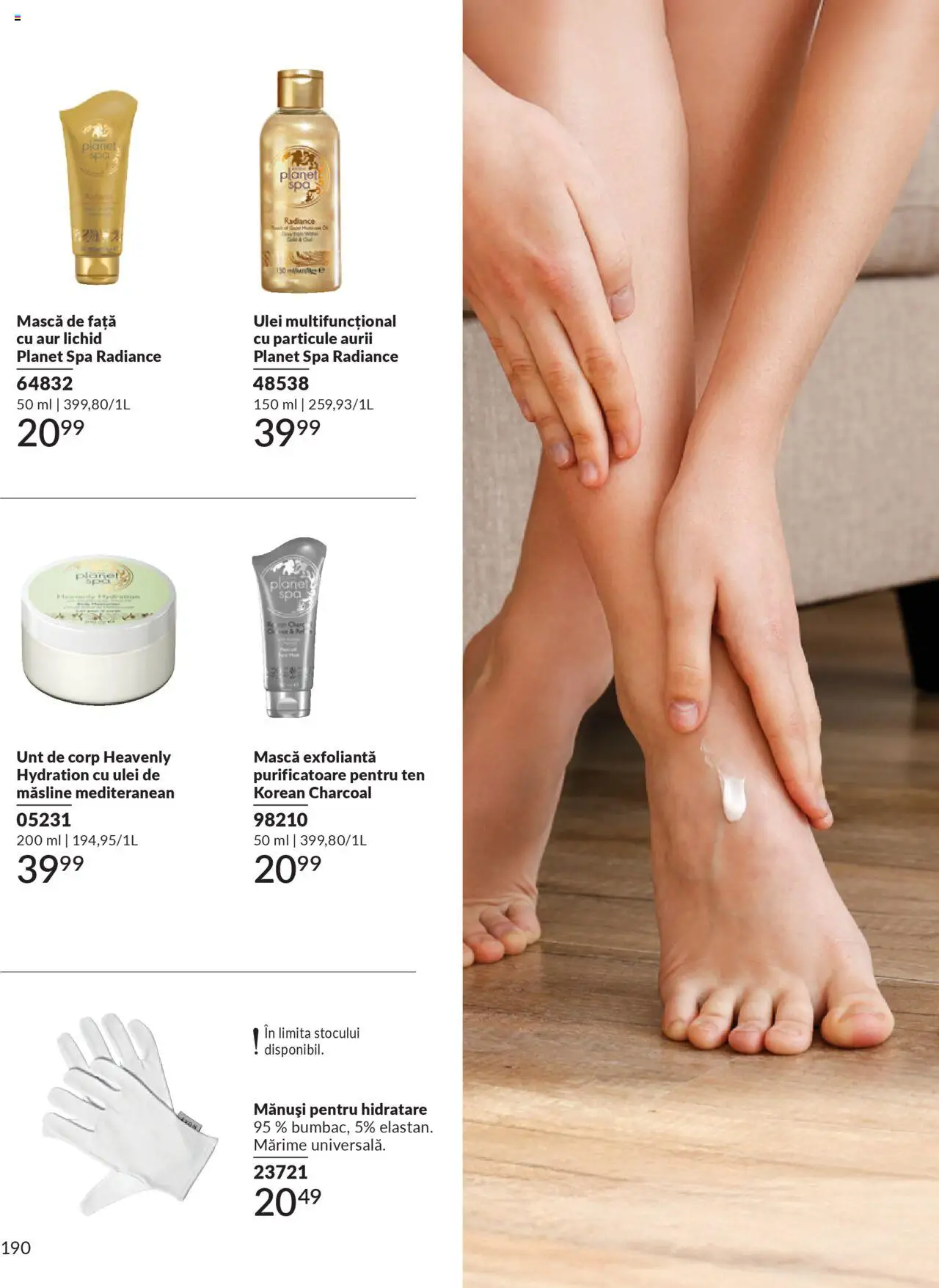 Catalog Avon 1 - 30 Octombrie 2025 | Pagina 192 | Produse: Mănuși, Unt de corp, Măsline, Ulei