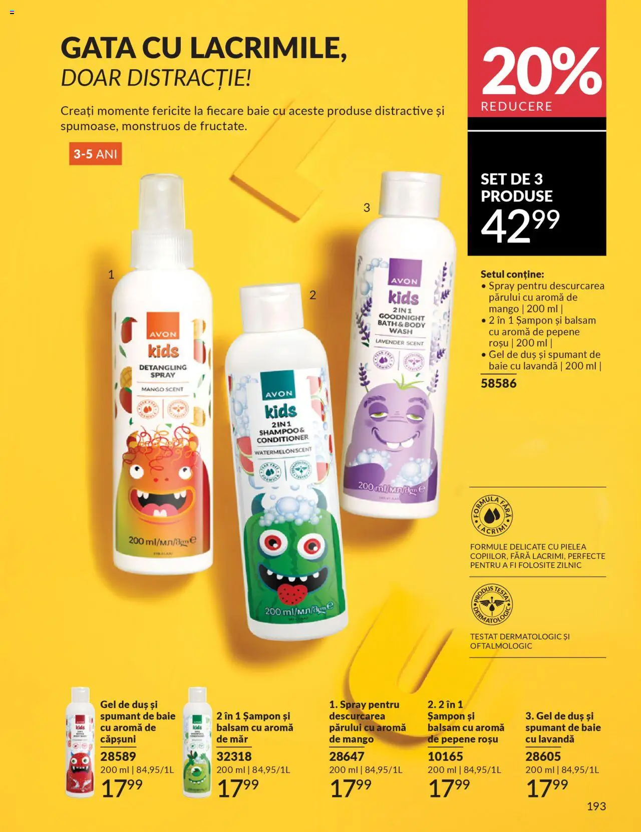 Catalog Avon 1 - 30 Octombrie 2025 | Pagina 195 | Produse: Body, Gel de duș, Căpșuni, Spumant de baie