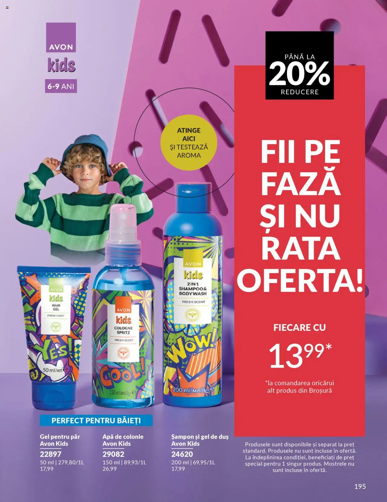 Catalog Avon 1 - 30 Octombrie 2025 | Pagina 197 | Produse: Body, Duș, Gel de duș, Gel pentru păr